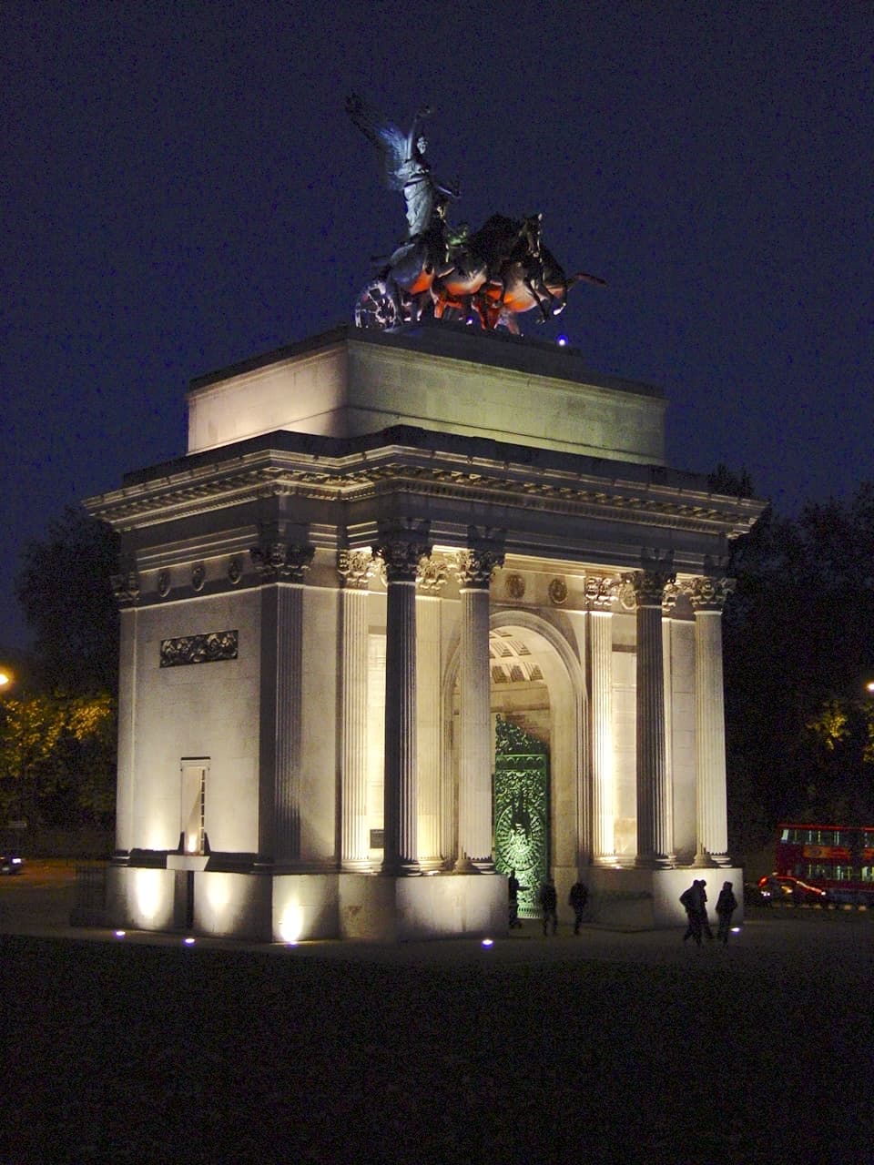 Wellington Arch in Westminster, London, England
