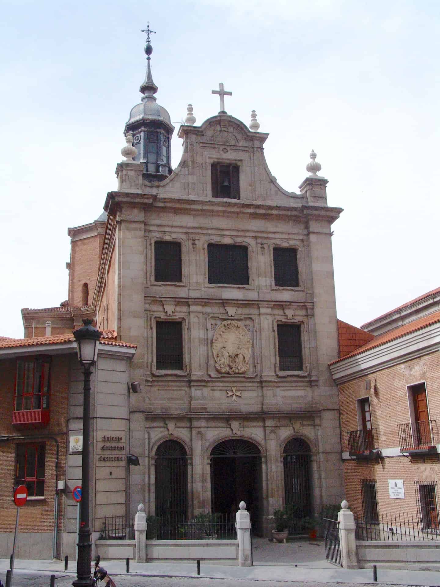 Church of the Sacrament in the Historic Center of Madrid, Spain