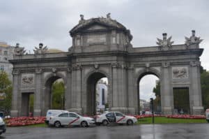Puerta de Alcalá in Madrid, Spain