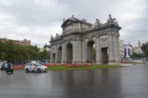 Puerta de Alcalá in Madrid, Spain