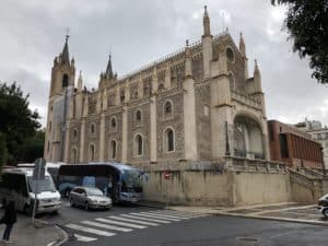 Iglesia de San Jerónimo el Real in Madrid, Spain