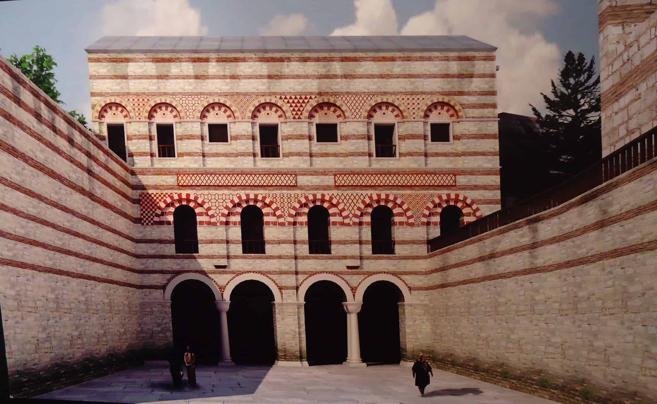 Palace of the Porphyrogenitus at the Istanbul Archaeology Museum in Istanbul, Turkey