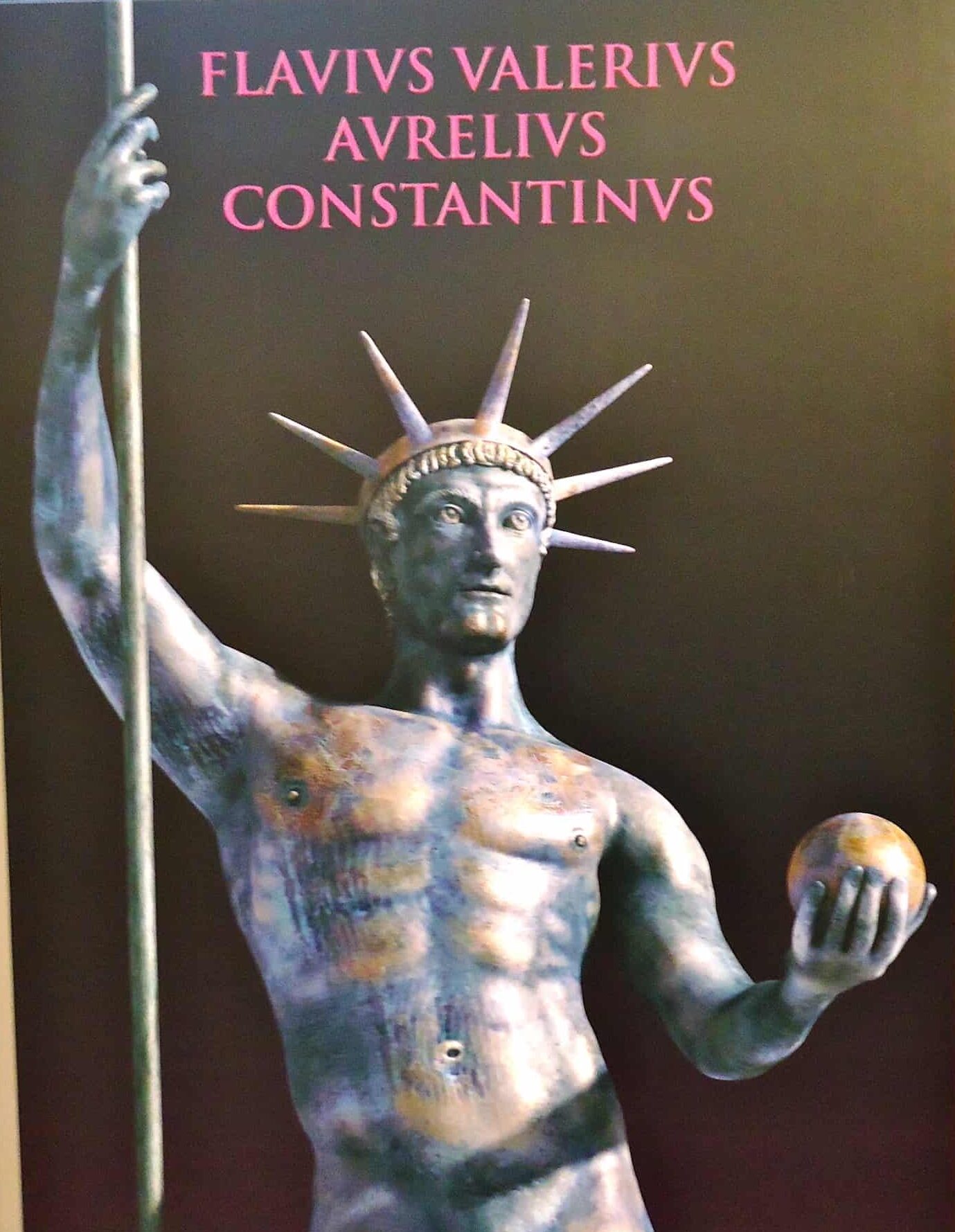 Statue of Emperor Constantine from the Forum of Constantine (Çemberlitaş) at the Istanbul Archaeology Museum in Istanbul, Turkey