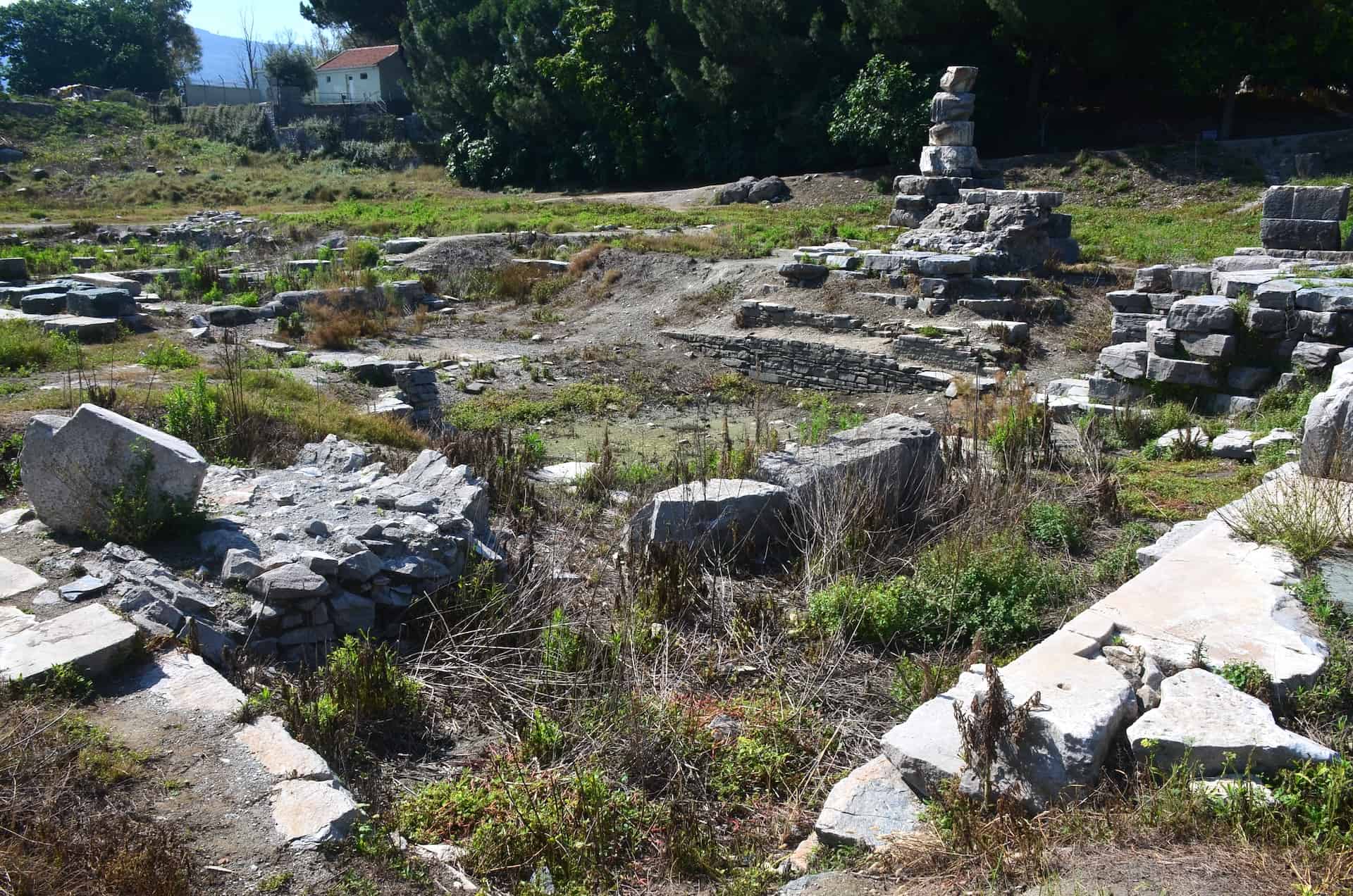 Site of the Temple of Artemis in Selçuk, Turkey