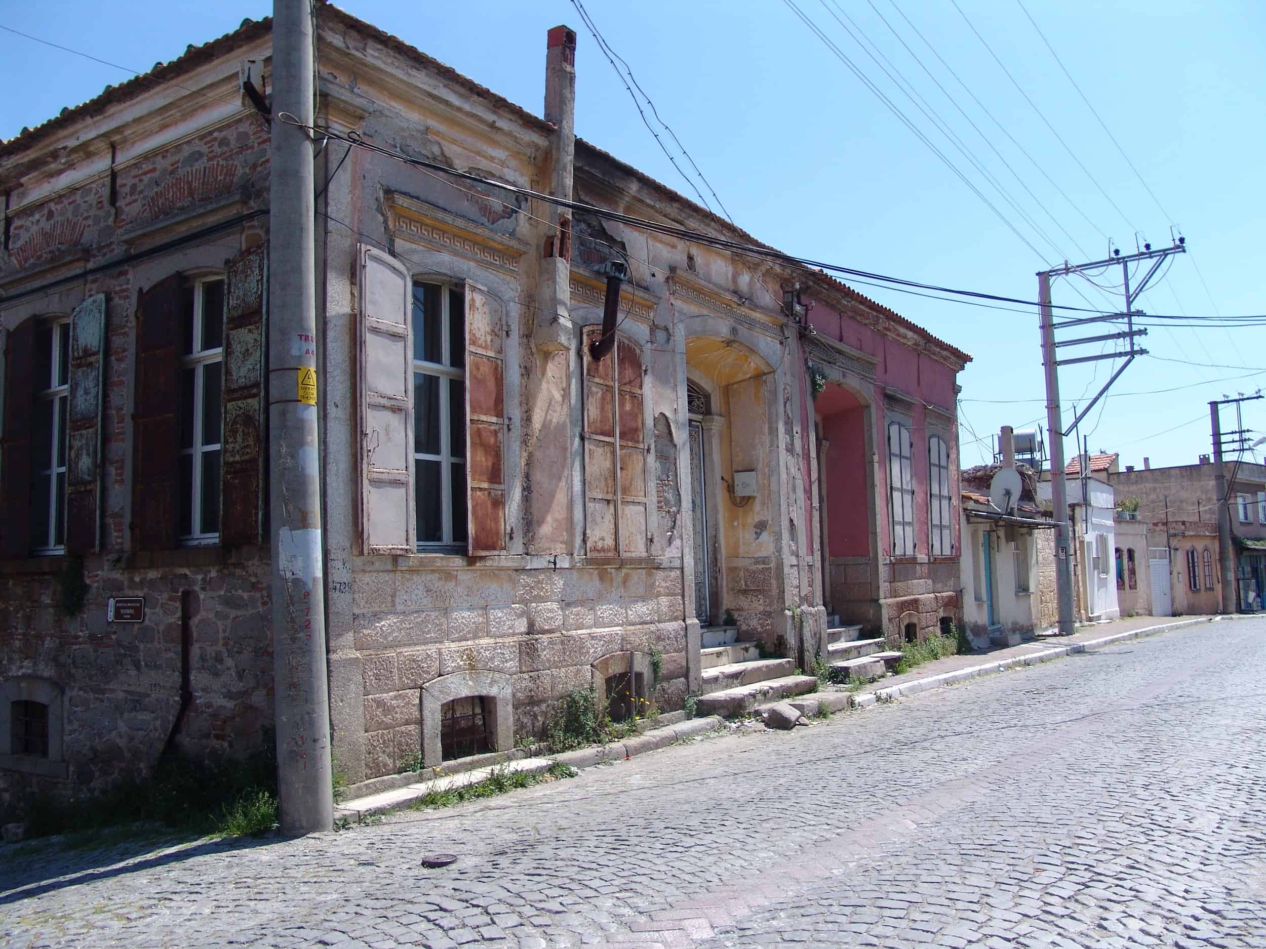 Old Greek home in Bergama, Turkey