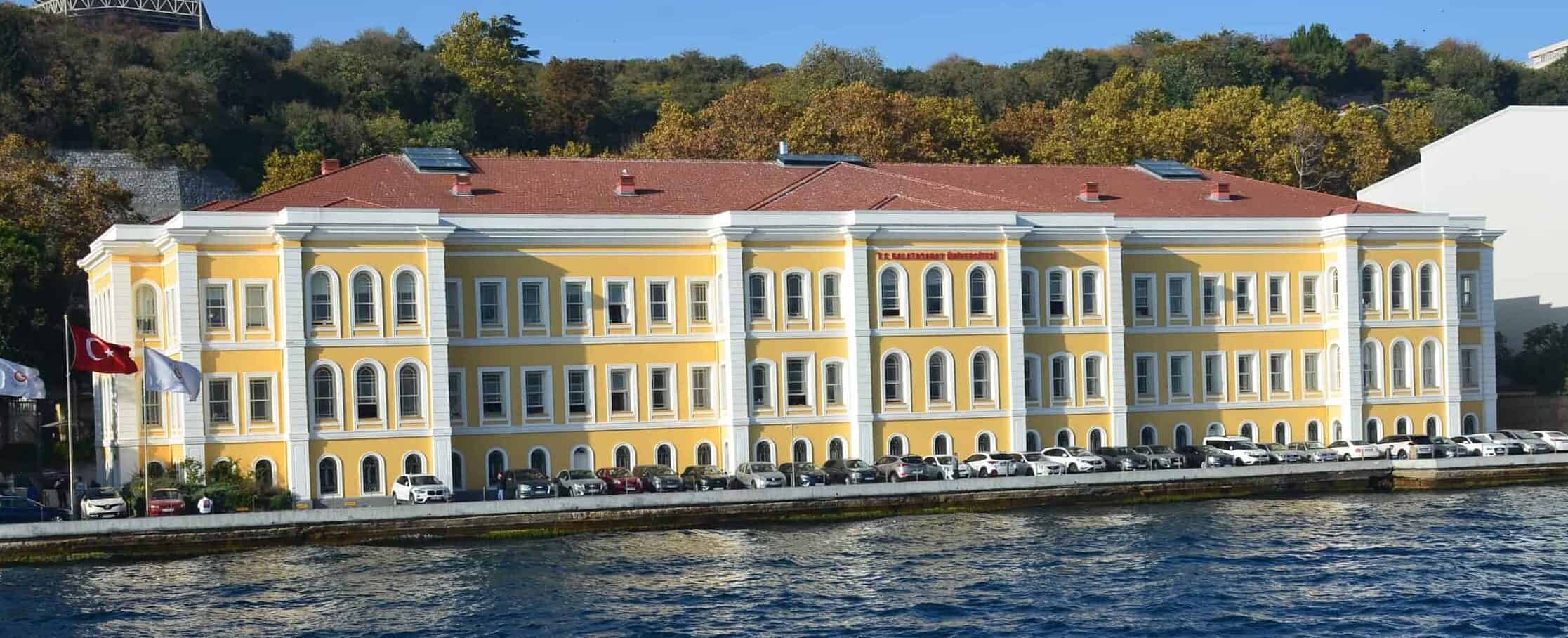 Galatasaray University near Çırağan Palace in Istanbul, Turkey