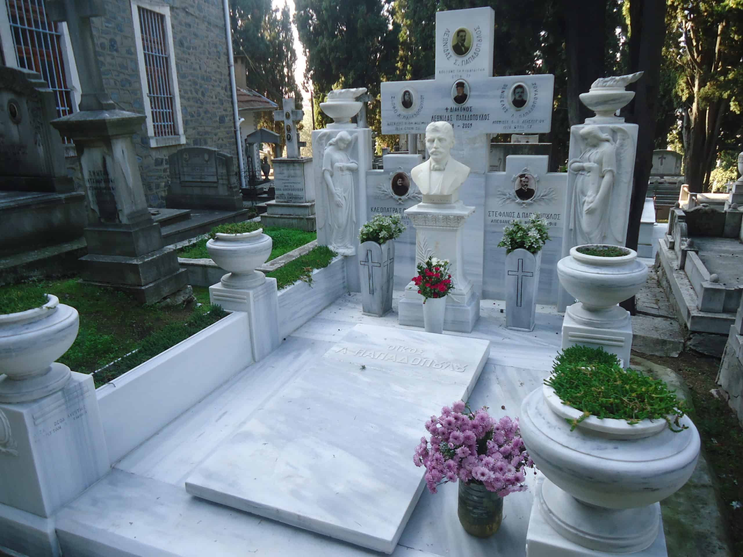 Tomb at St. Eleftherios Greek Orthodox Cemetery