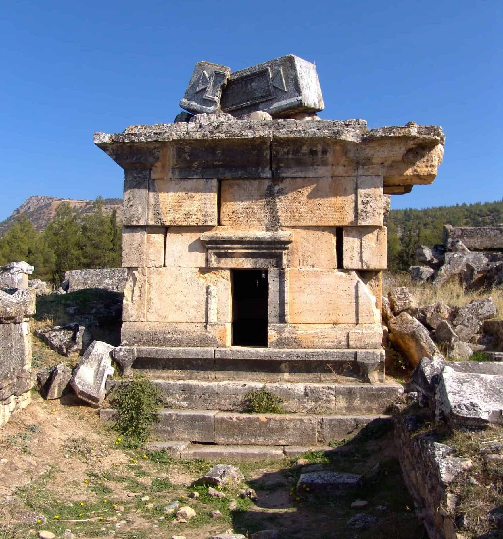 Tomb 114 at the Hierapolis Necropolis