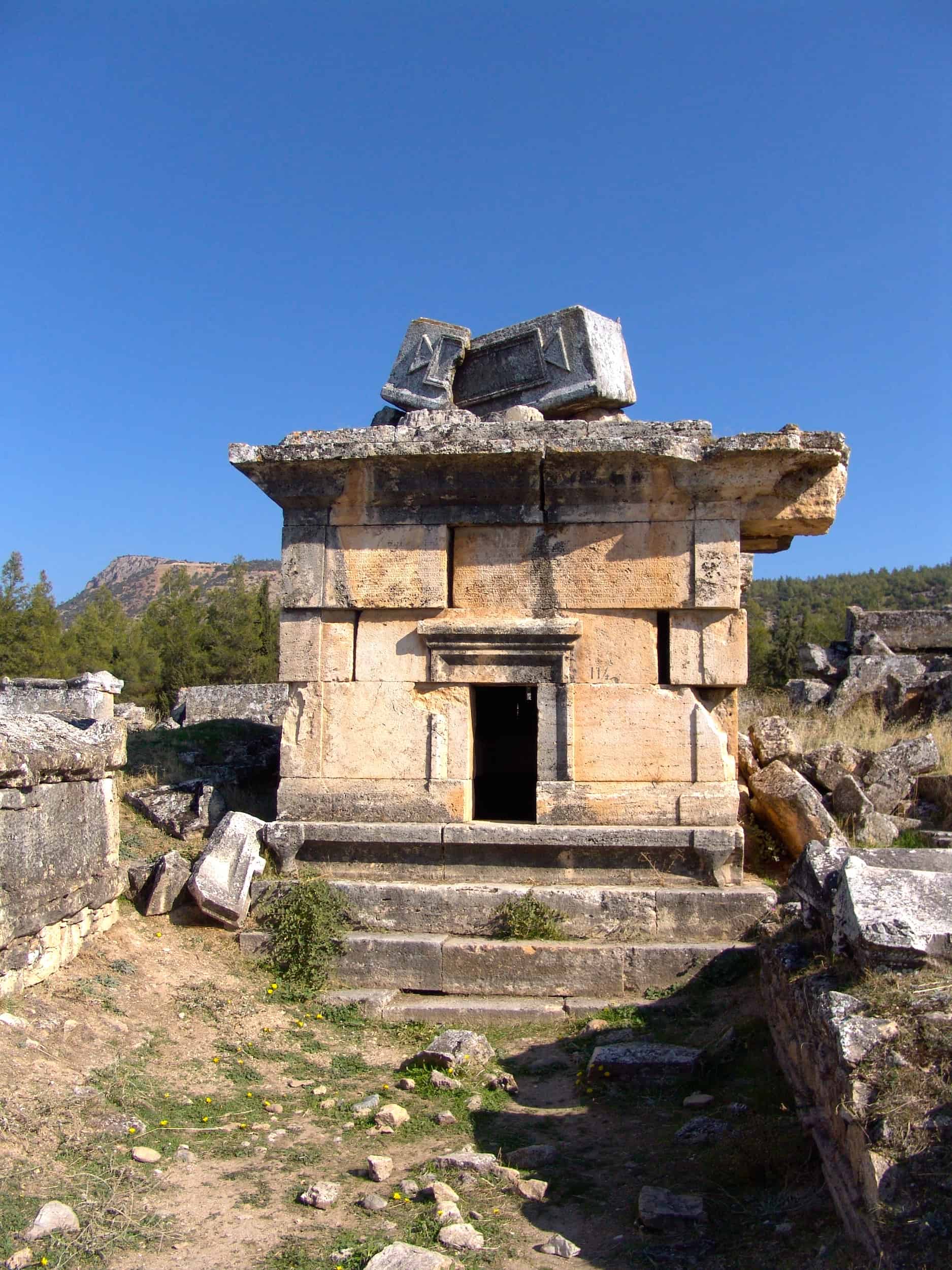 Tomb 114 at the Hierapolis Necropolis
