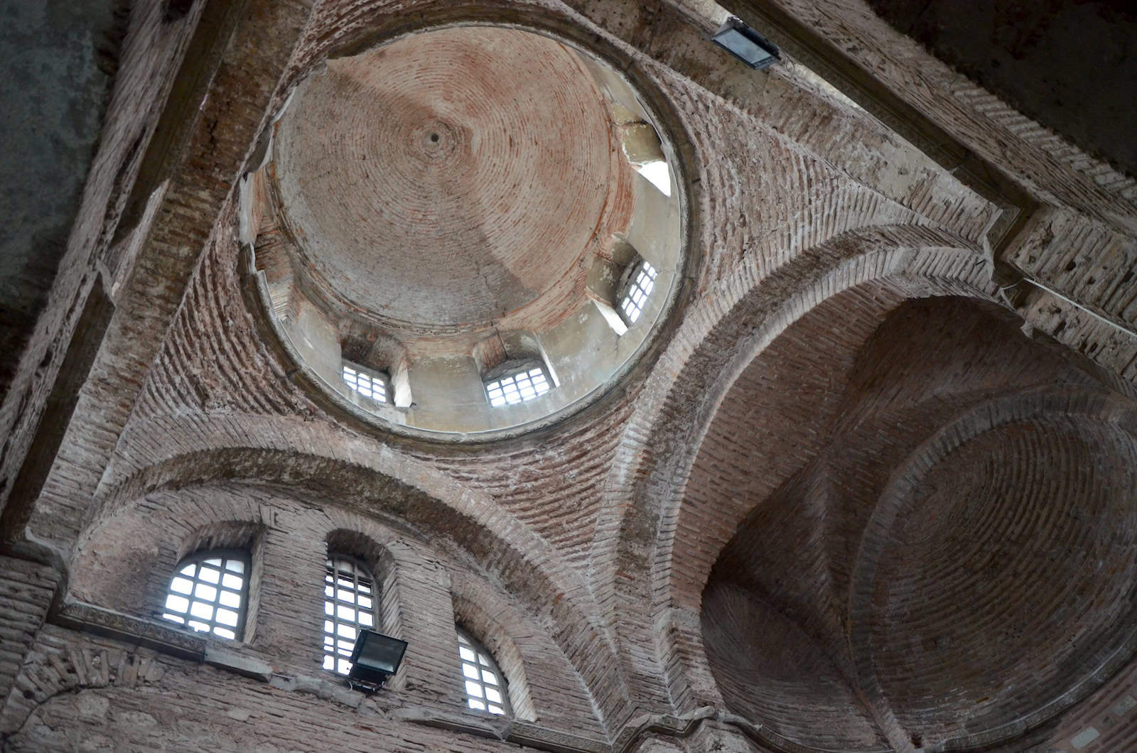 Dome of the north church at the Molla Fenari Isa Mosque in Istanbul, Turkey