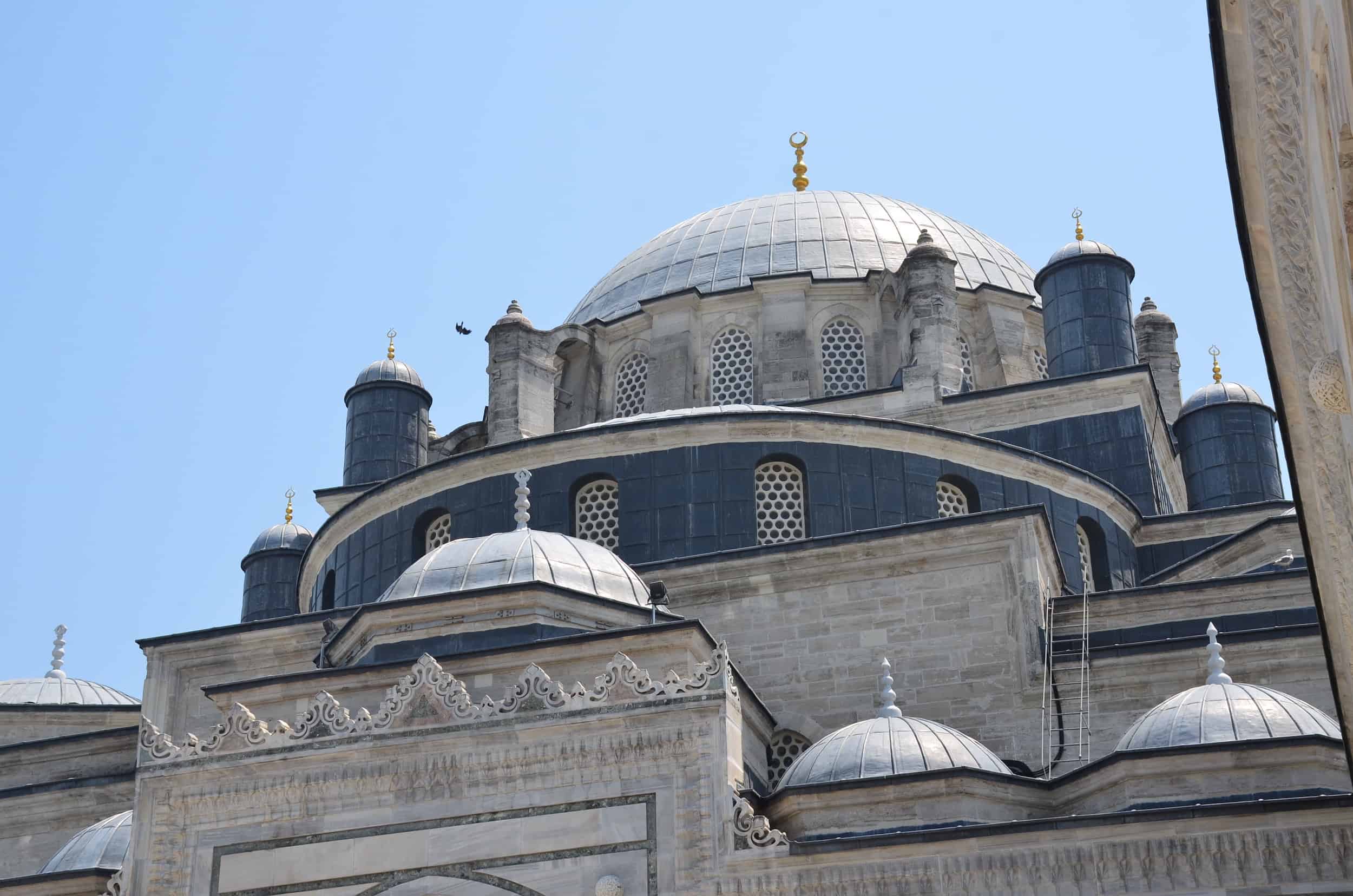Dome of the Bayezid II Mosque in Istanbul, Turkey