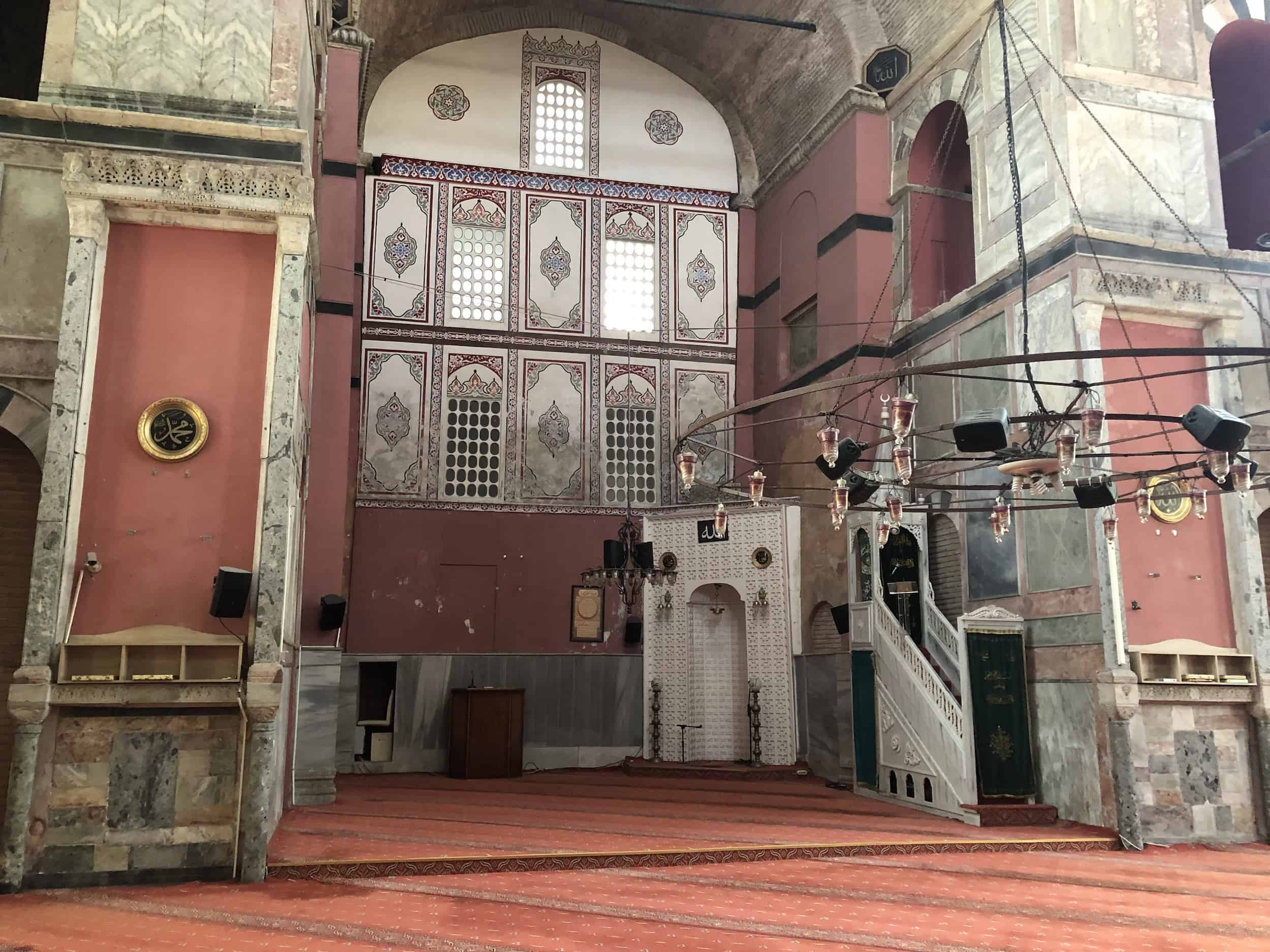 Prayer hall of the Kalenderhane Mosque