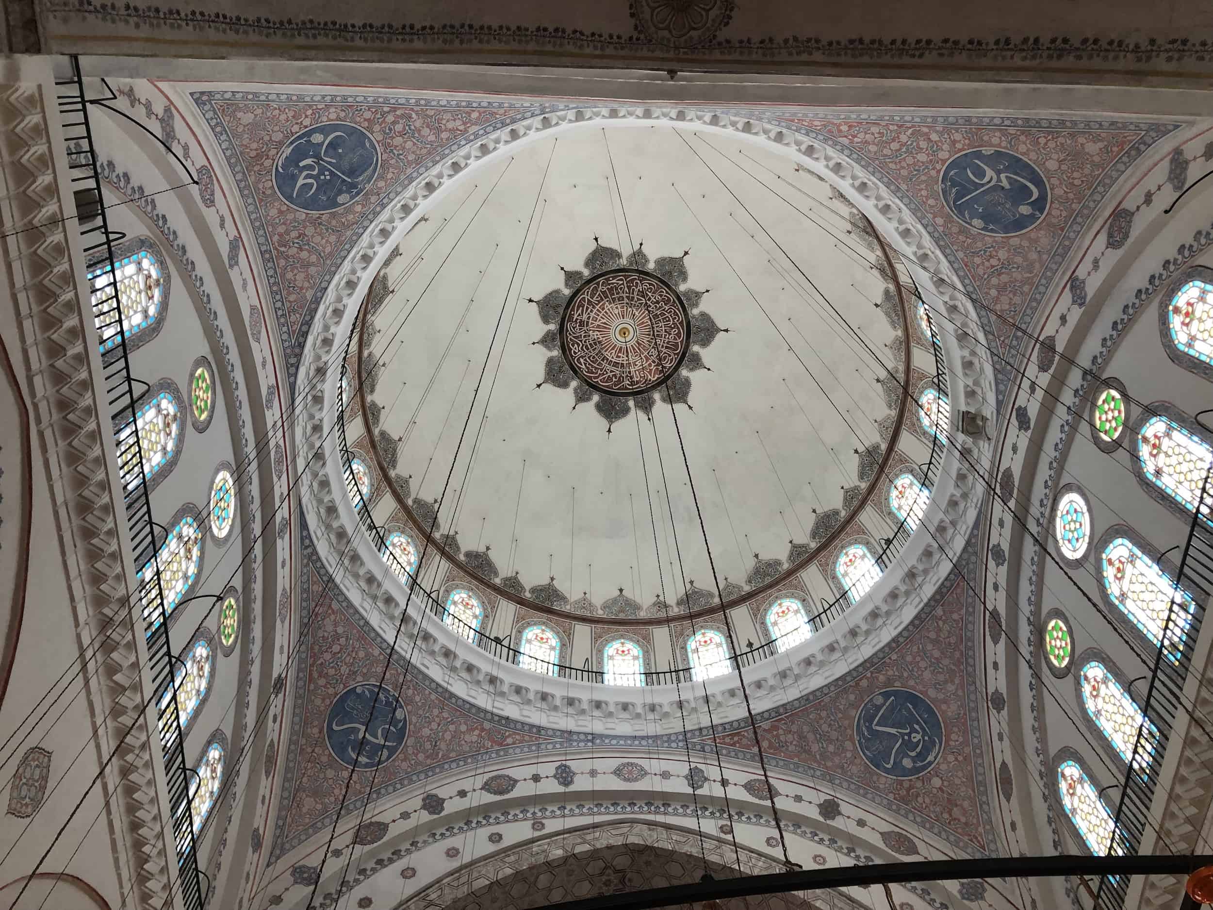 Dome of the Bayezid II Mosque in Istanbul, Turkey