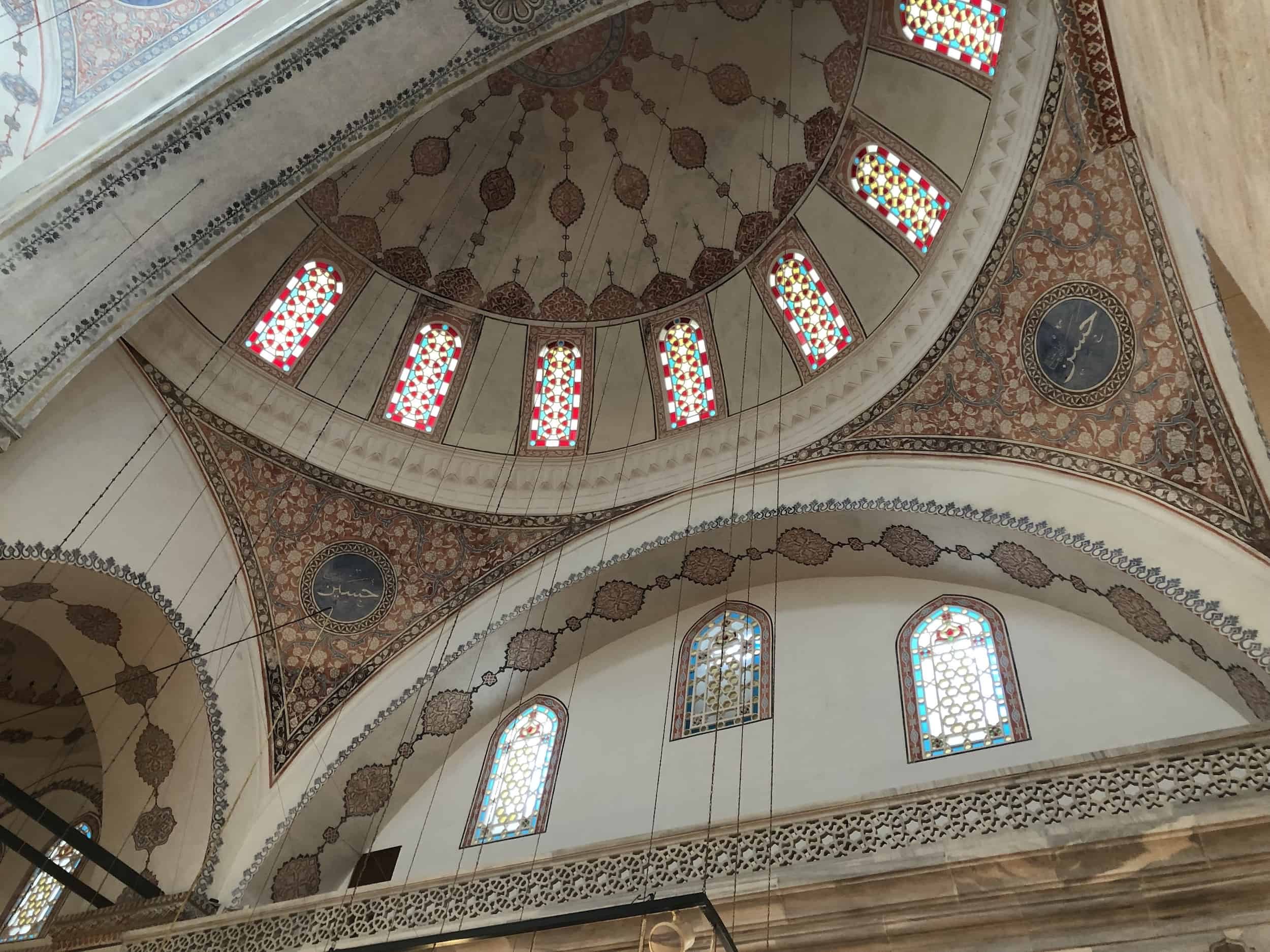 Semi-dome of the Bayezid II Mosque in Istanbul, Turkey