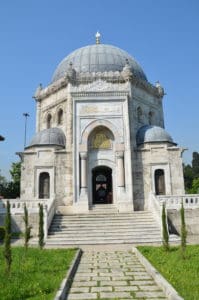 Tomb of Mehmed V in Eyüp, Istanbul, Turkey