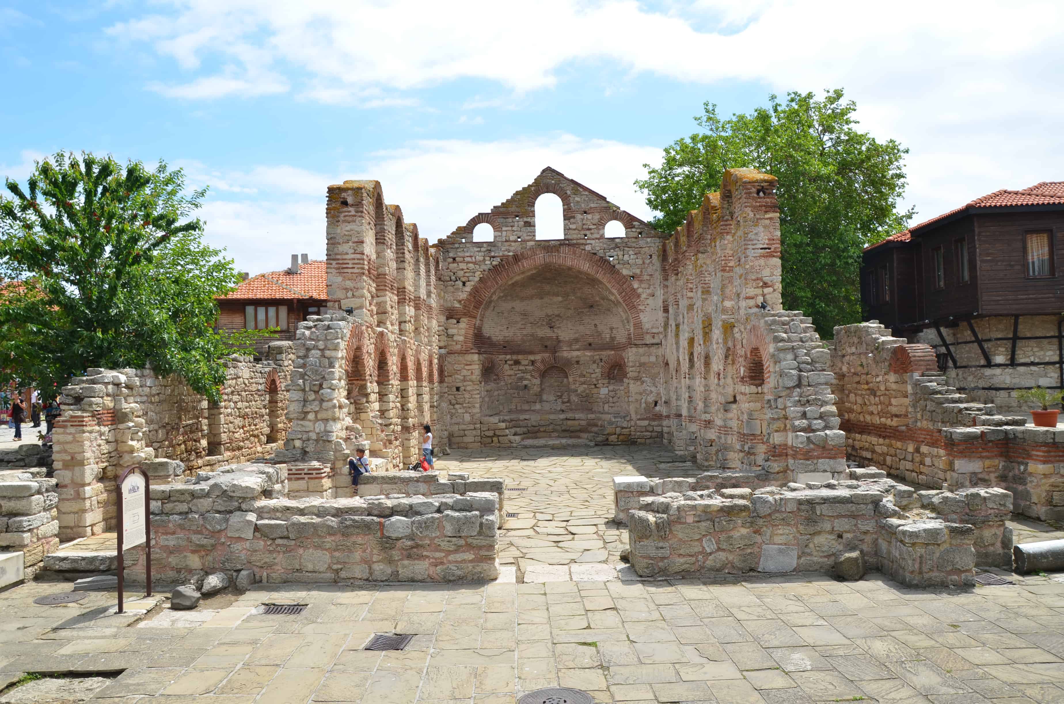 Basilica of Hagia Sophia in Nessebar, Bulgaria