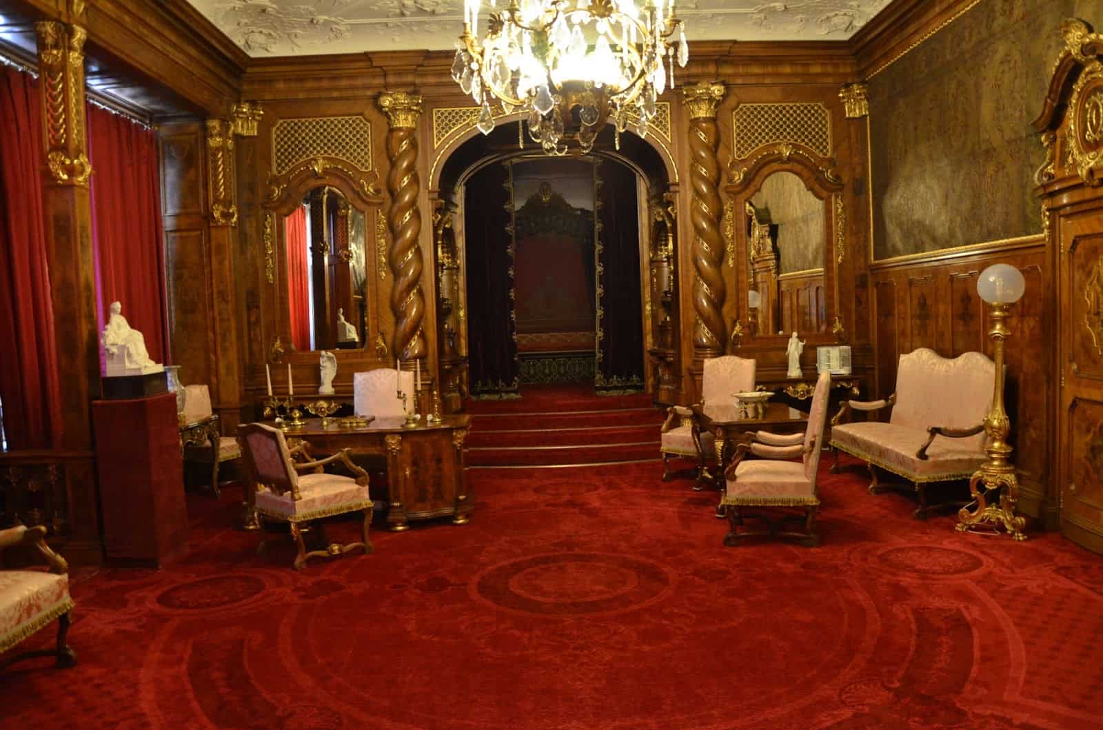 Imperial Apartment at Peleș Castle in Sinaia, Romania