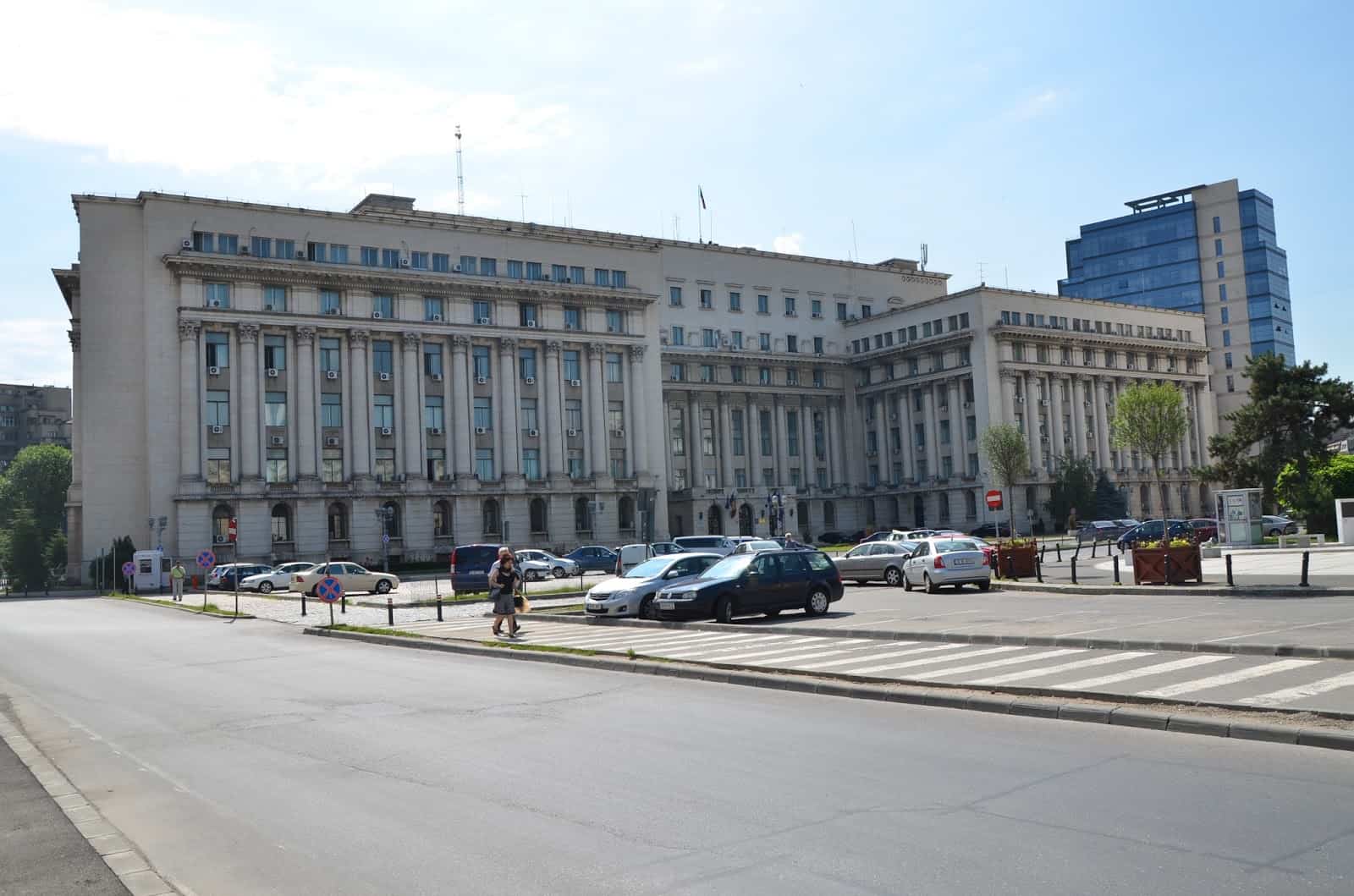Former Central Committee Building in Bucharest, Romania