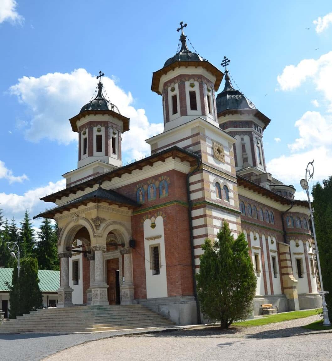 Great Church at Sinaia Monastery in Sinaia, Romania
