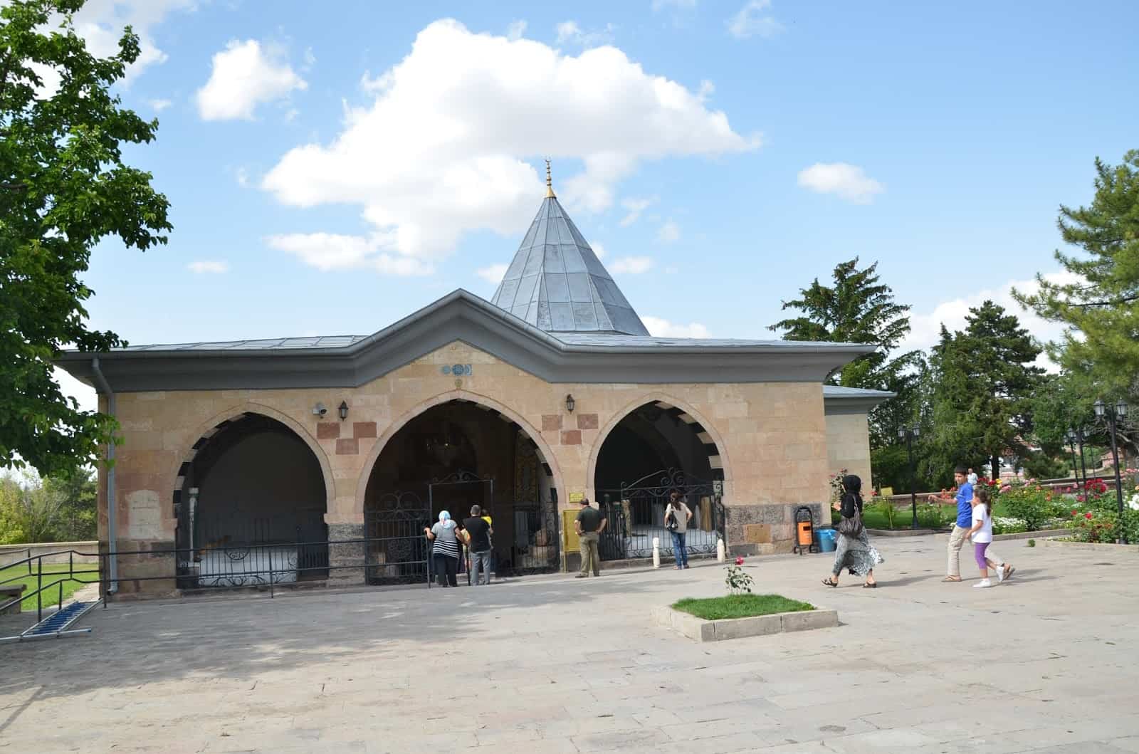 Shrine at the Hacıbektaş Külliyesi in Hacıbektaş, Turkey