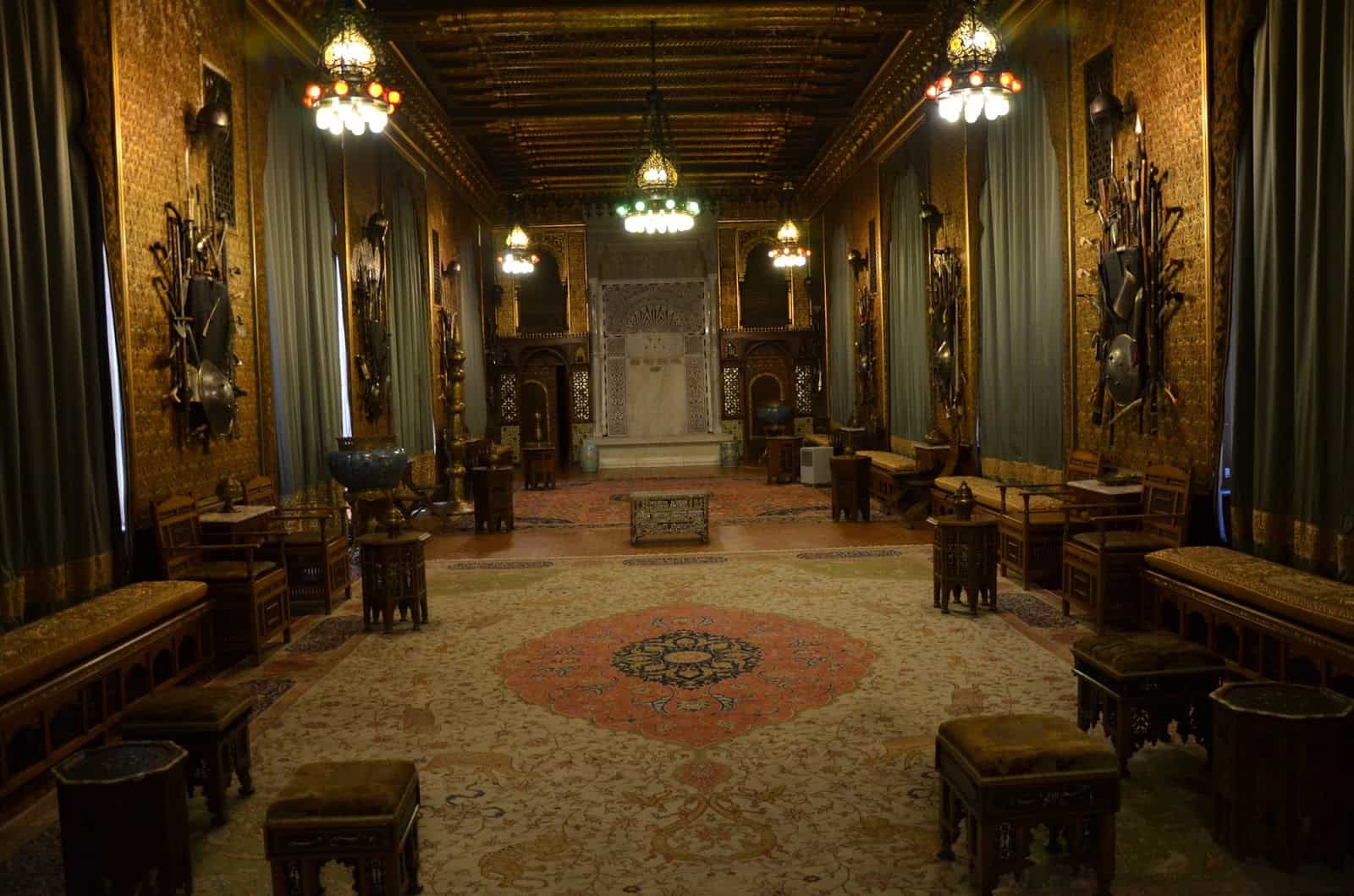 Moorish Hall at Peleș Castle in Sinaia, Romania