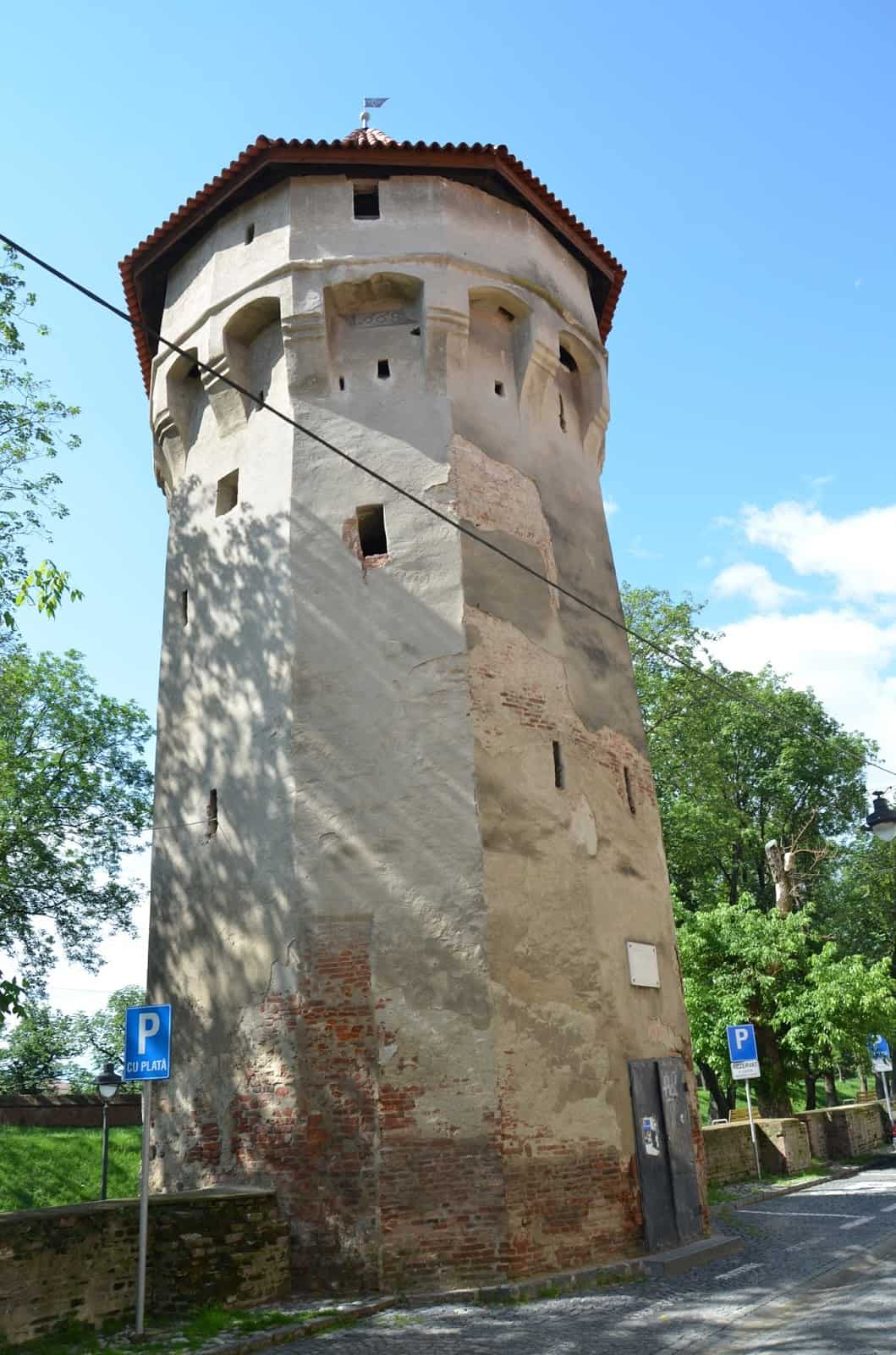 Harquebusier’s Tower in Sibiu, Romania
