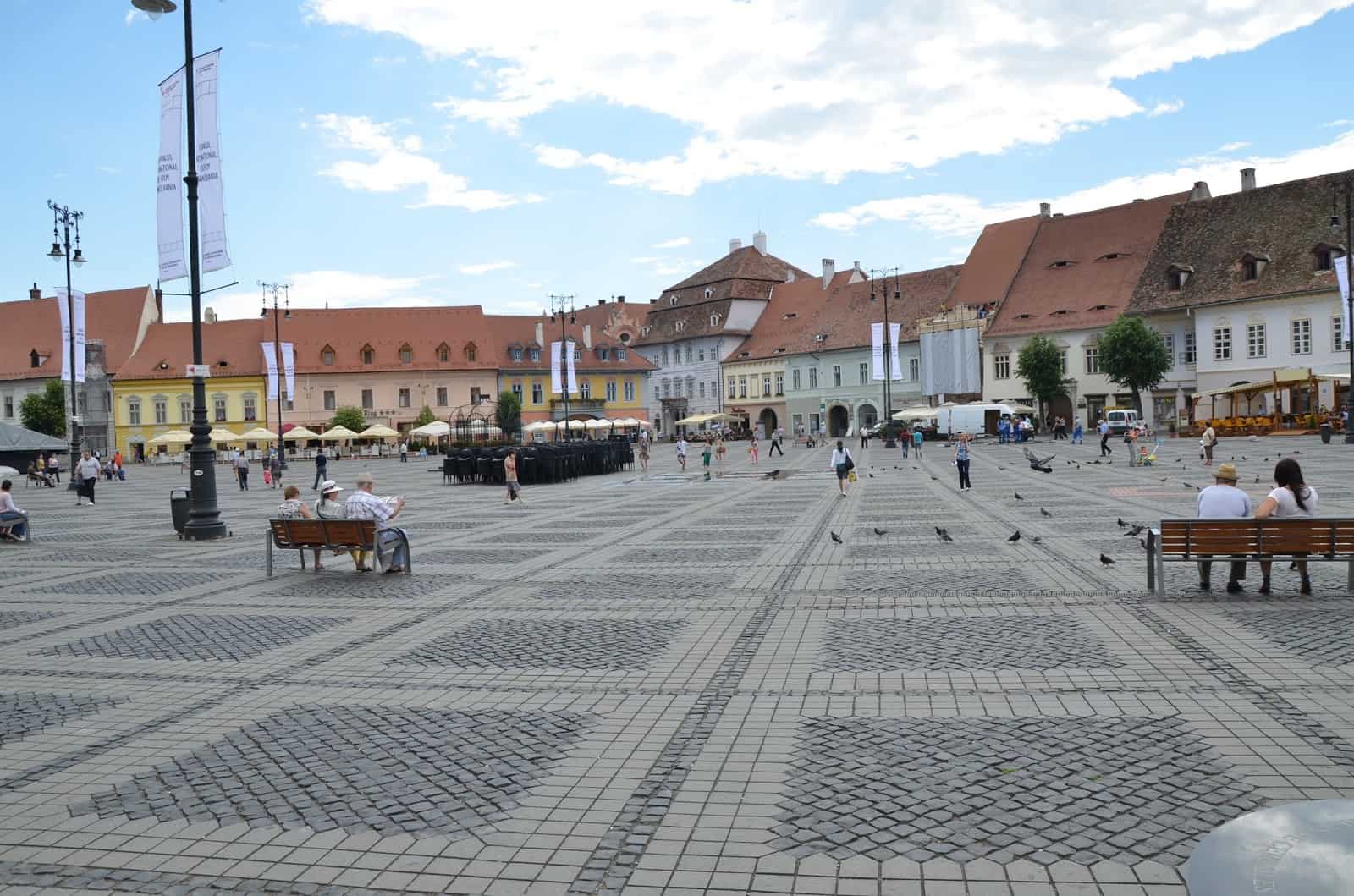 The City's Eyes Sibiu Hermannstadt Romania Art Print