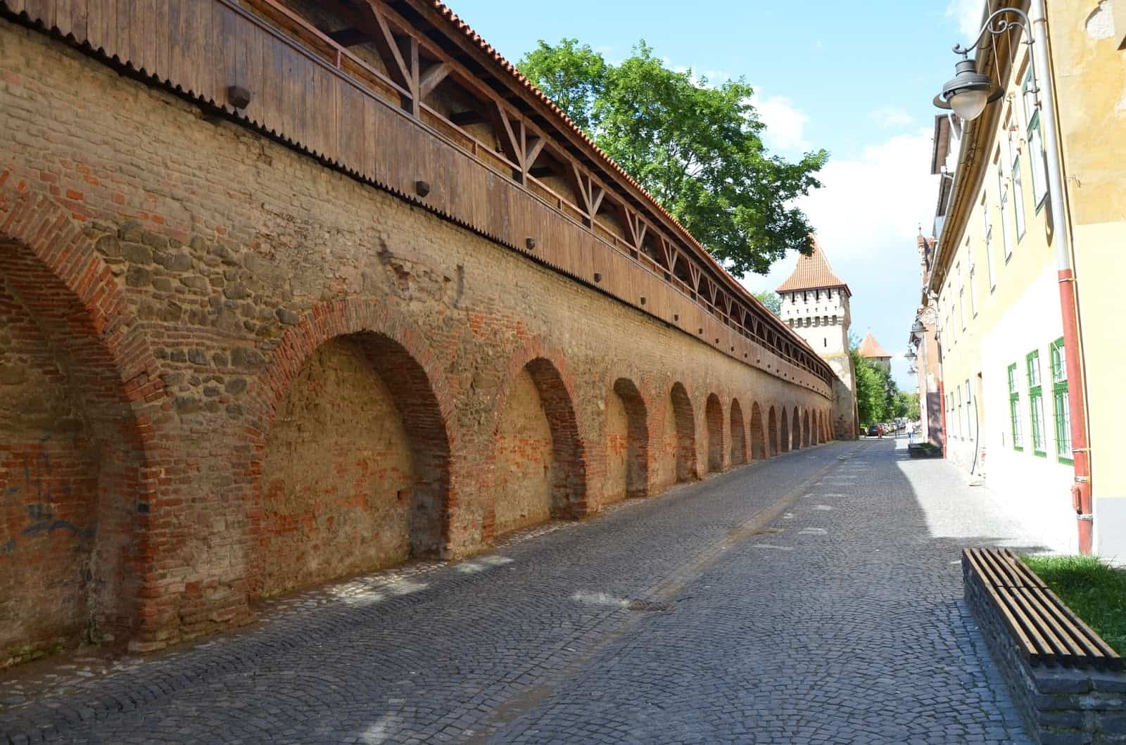 Sibiu/Hermannstadt defensive sistem - South city walls