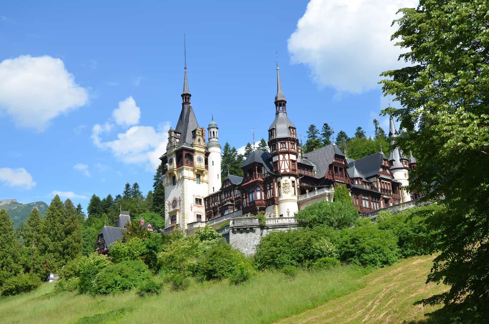 Peleș Castle in Sinaia, Romania