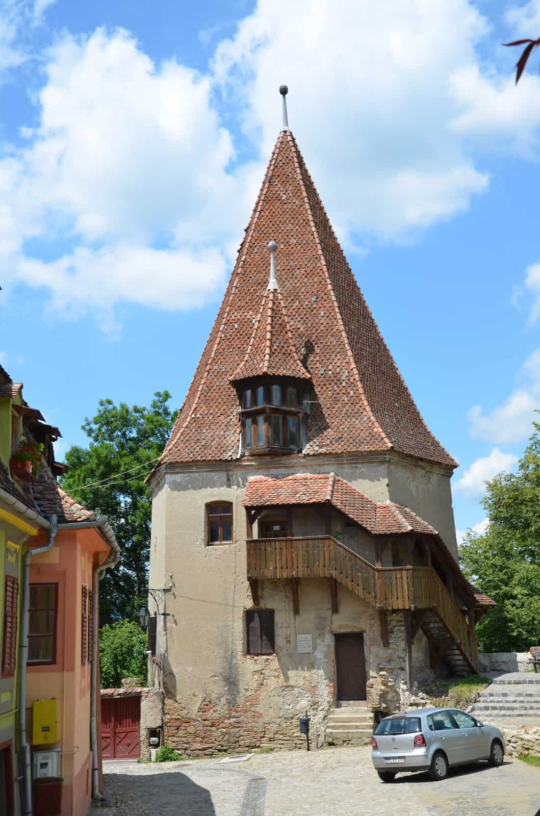 Shoemaker’s Tower in Sighişoara, Romania