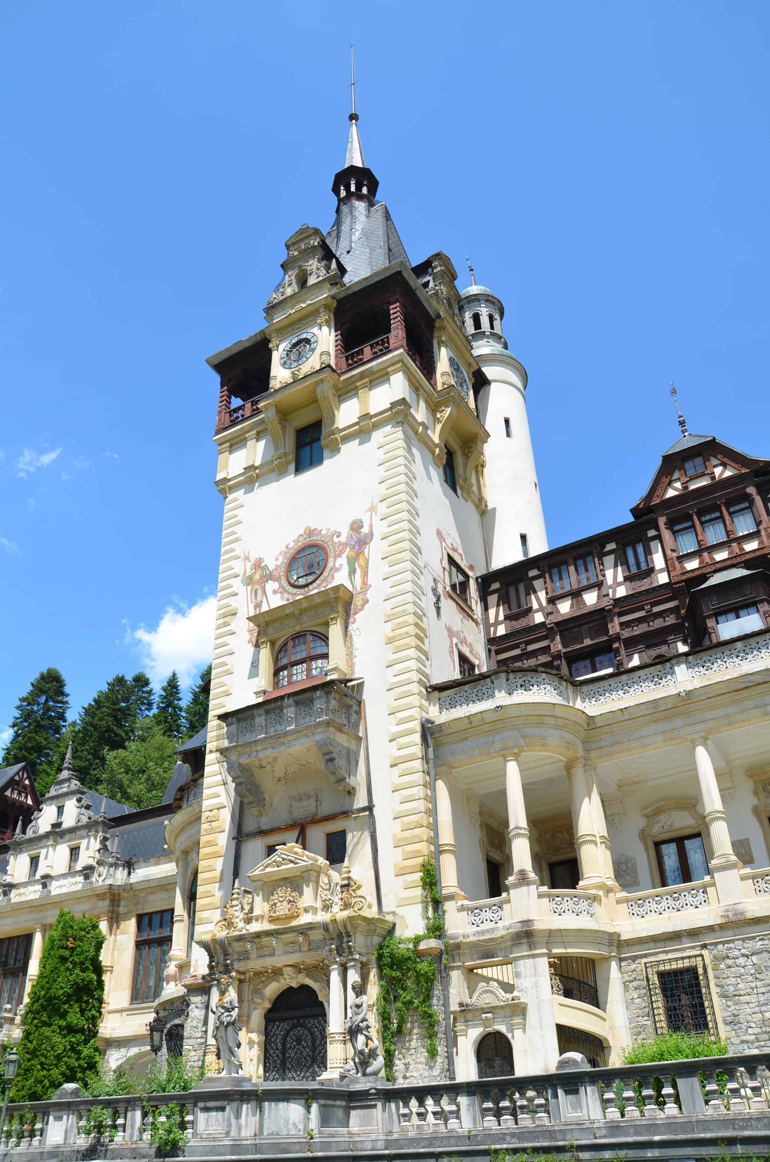 Peleș Castle in Sinaia, Romania