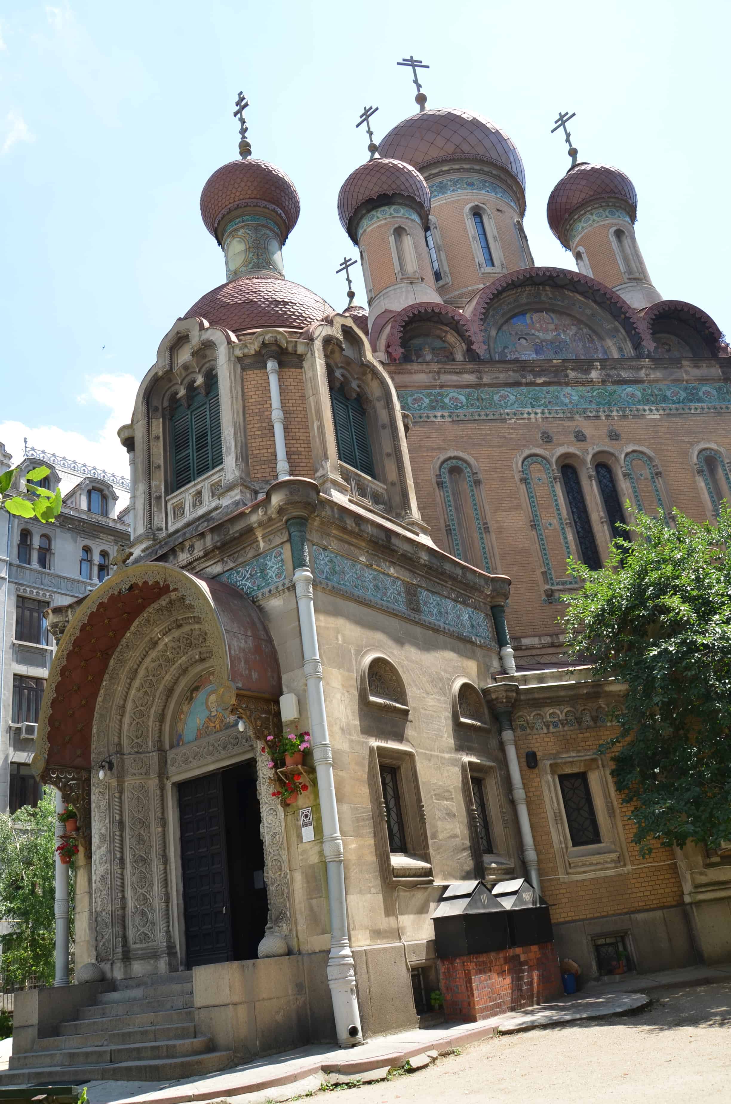 St. Nicholas Russian Orthodox Church in Bucharest, Romania