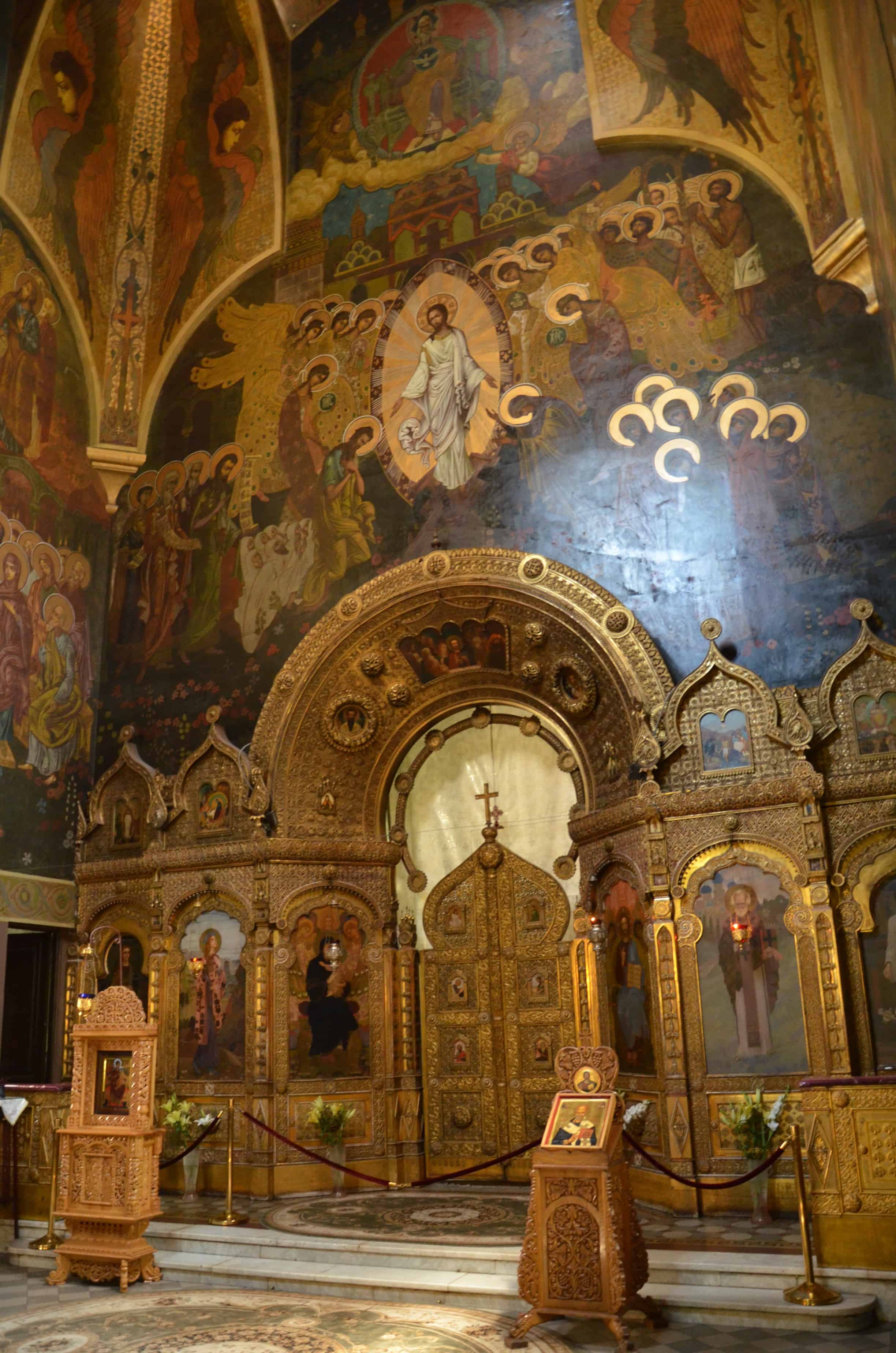 St. Nicholas Russian Orthodox Church in Bucharest, Romania