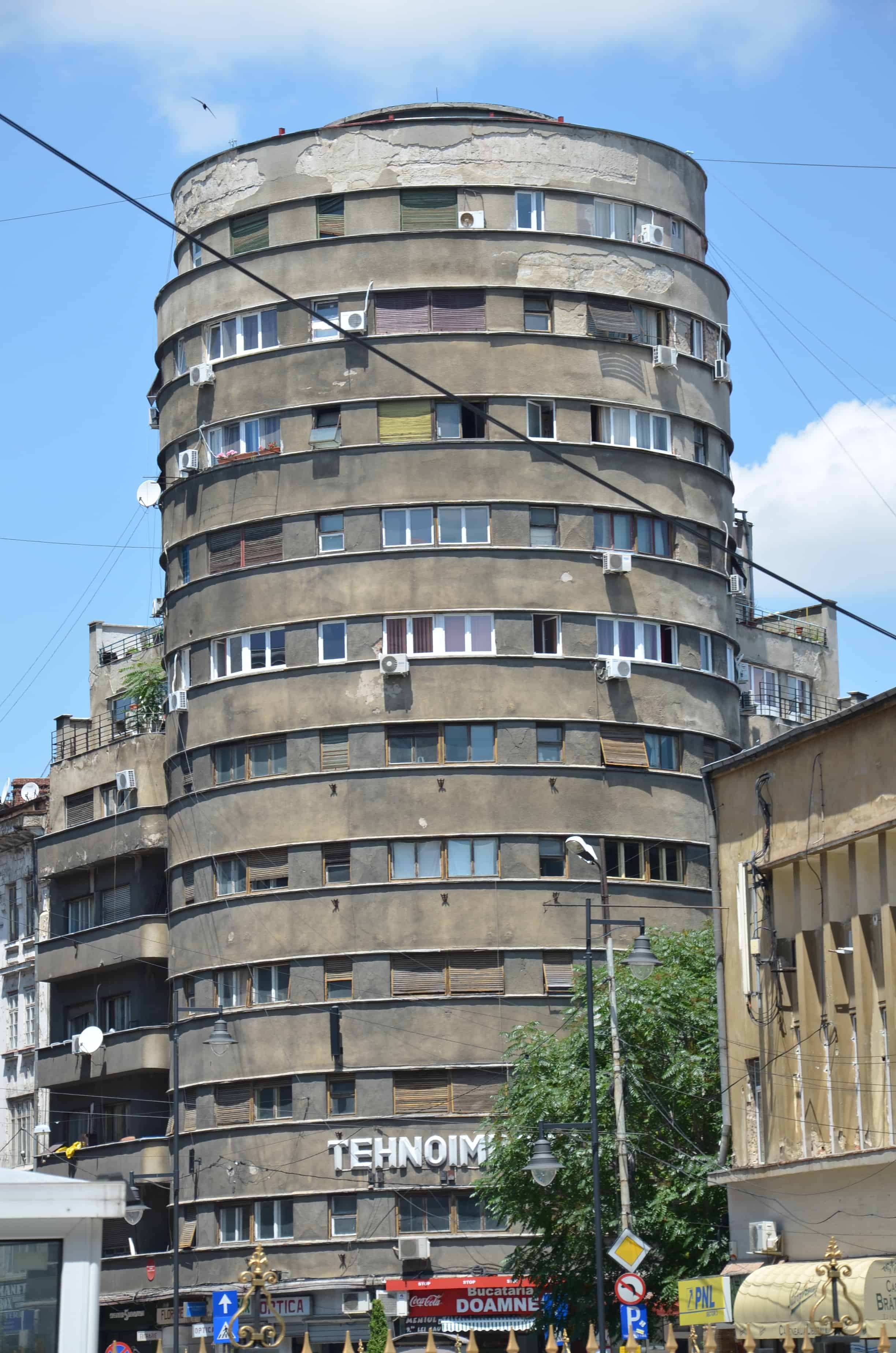 Tehnoimport Building in Bucharest, Romania
