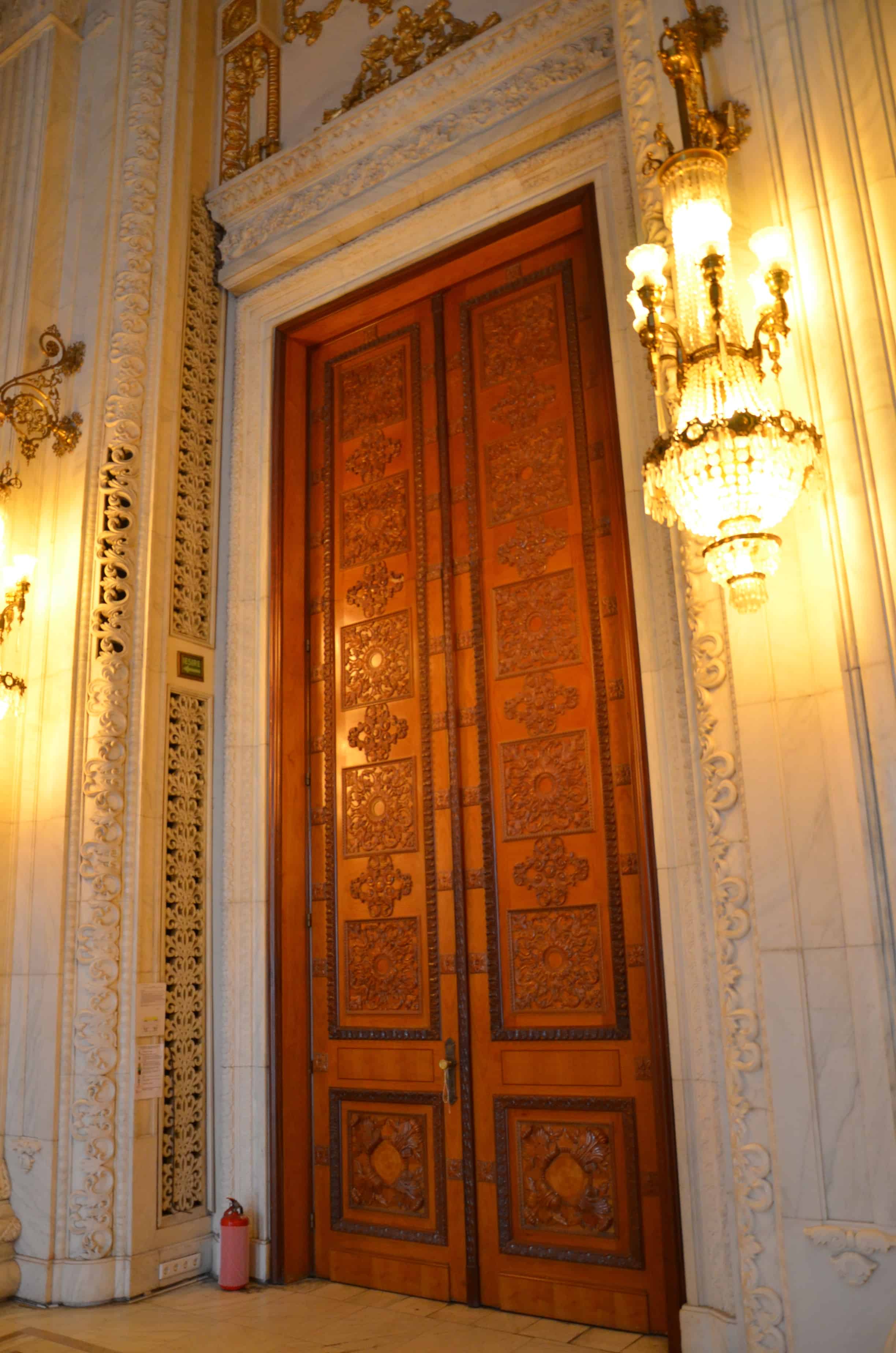Door in Unification Hall