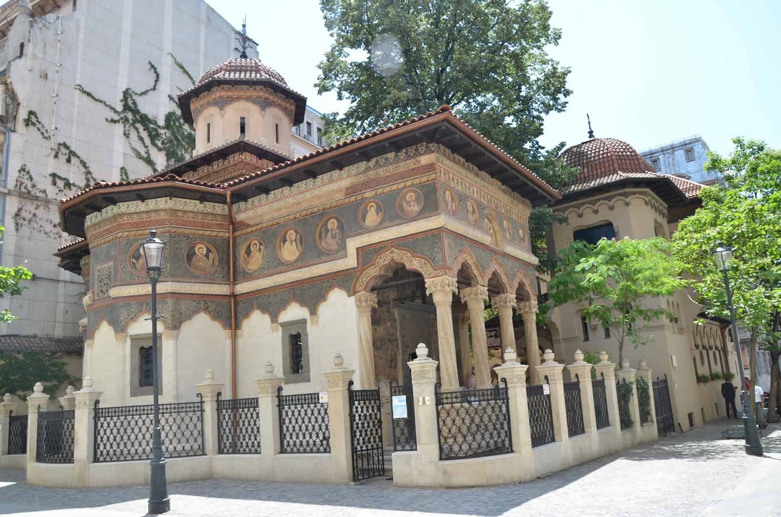 Stavropoleos Church in Bucharest, Romania
