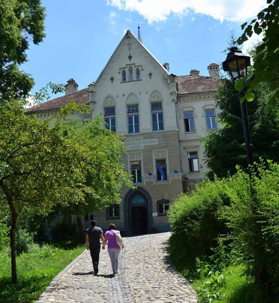 School on the Hill in Sighişoara, Romania