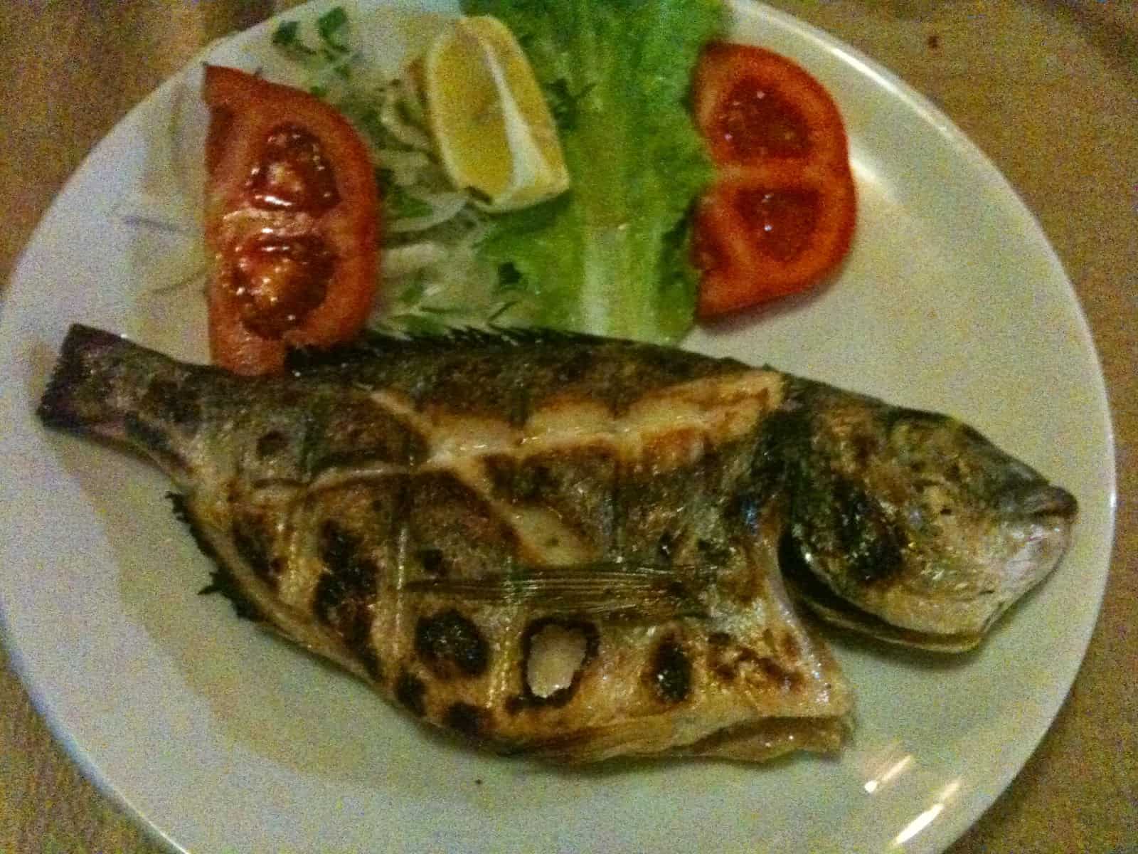 Çupra dinner in Sinop, Turkey