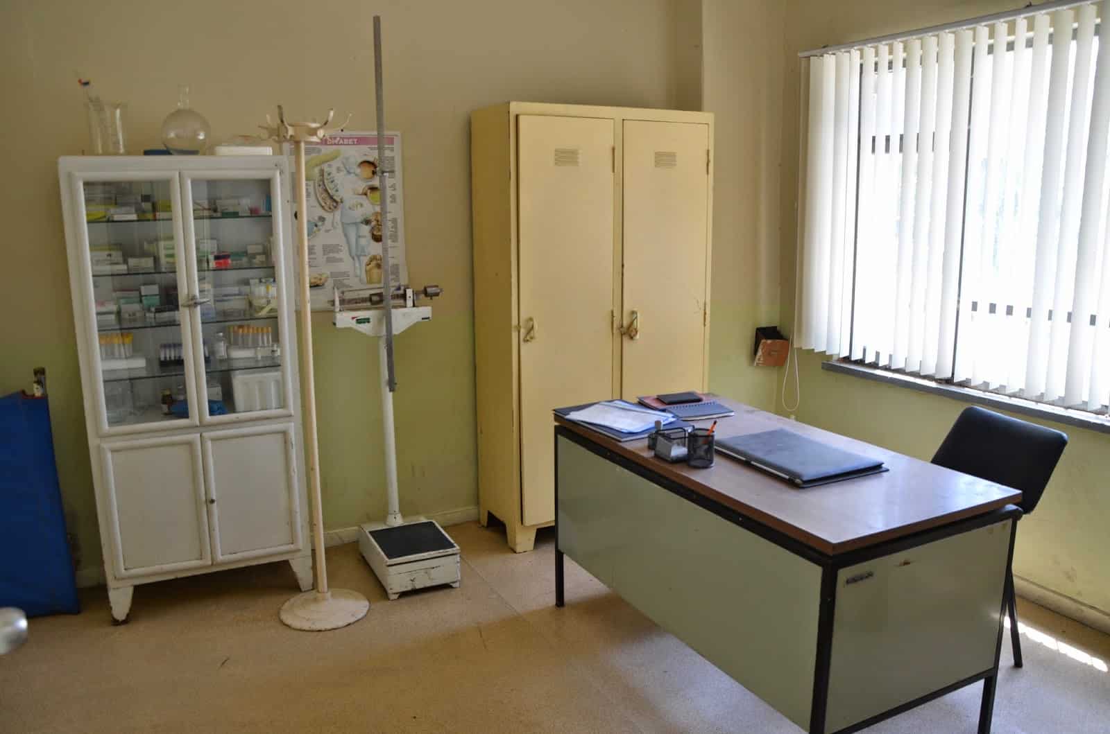 Doctor's office at Sinop Prison in Turkey