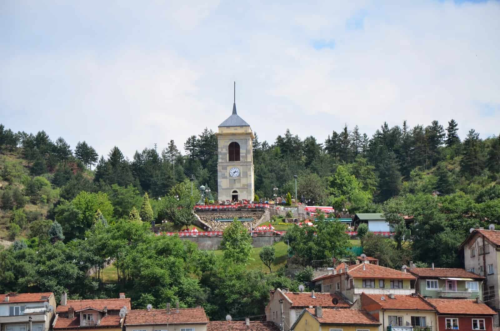 Clock tower in Kastamonu, Turkey