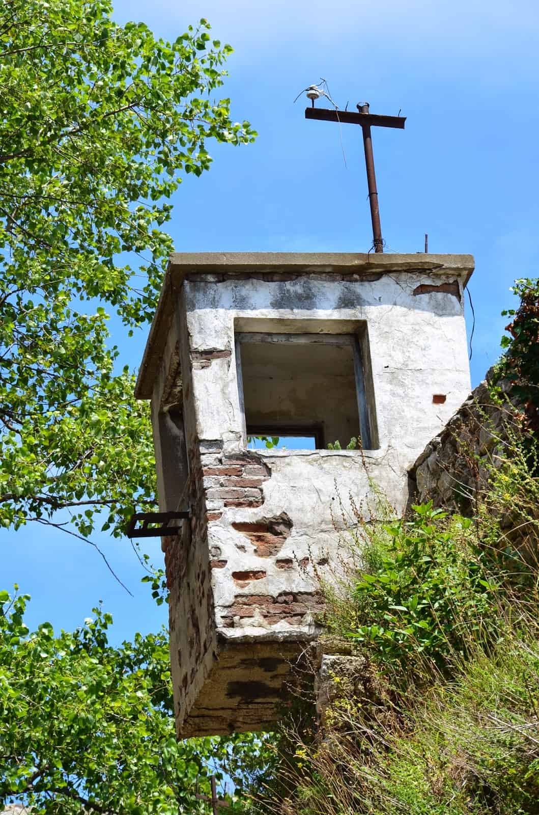Watch tower at Sinop Cezaevi in Sinop, Turkey