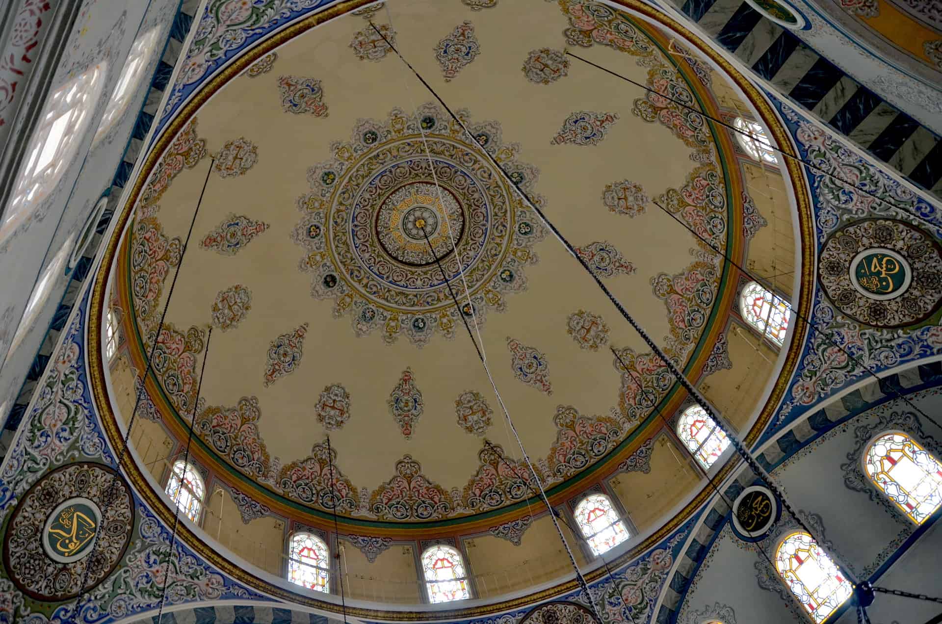 Dome of the İzzet Mehmed Pasha Mosque in Safranbolu, Turkey
