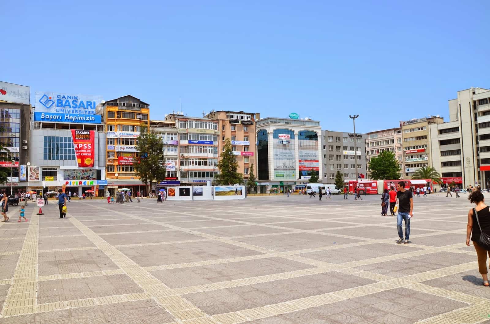 Republic Square in Samsun, Turkey