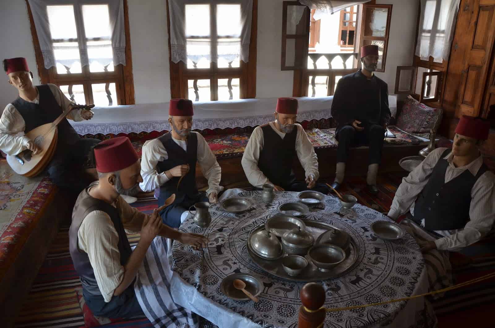 Men's area in the Kaymakamlar House in Safranbolu, Turkey