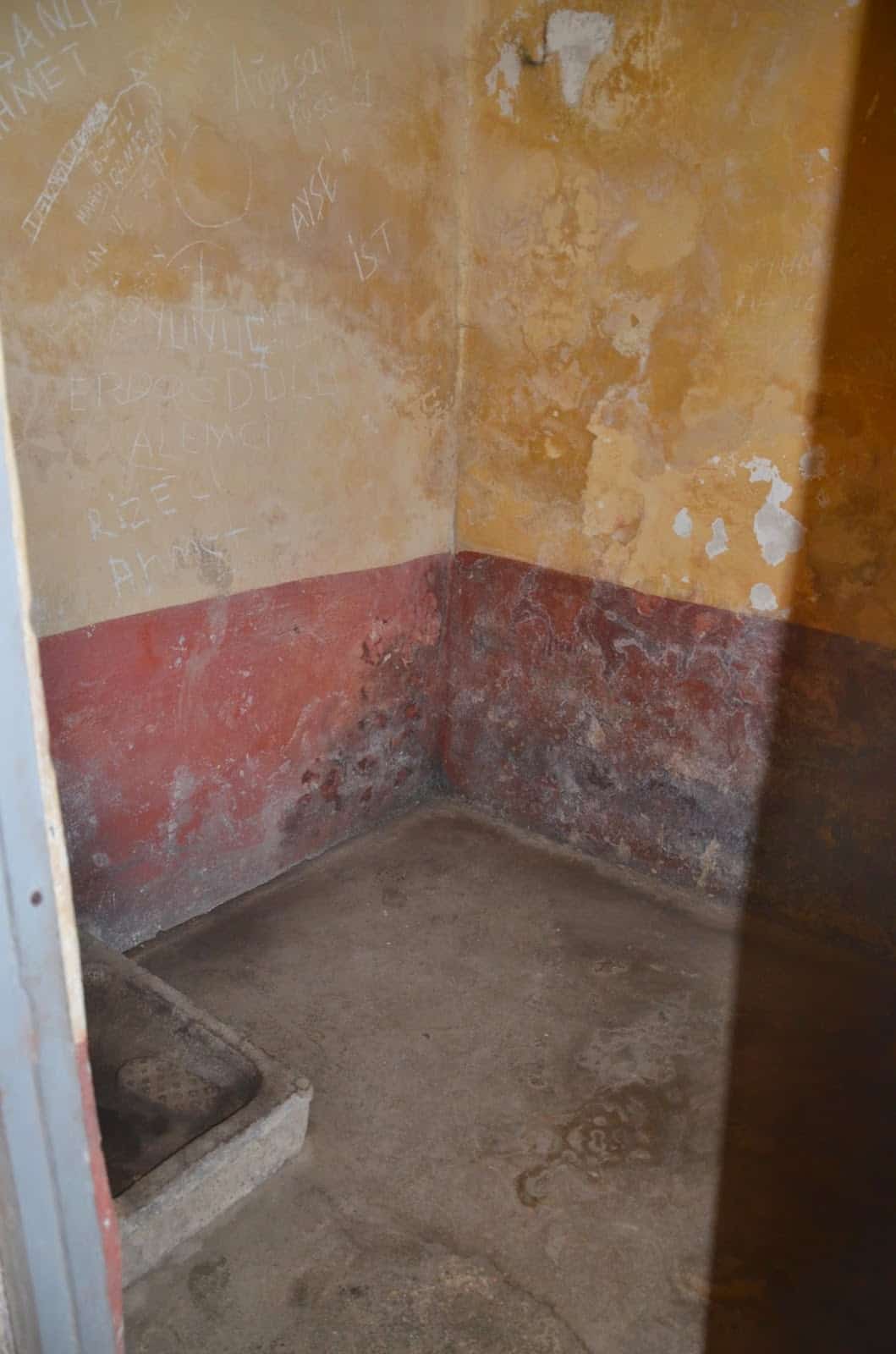 Prison cell at Sinop Prison in Turkey