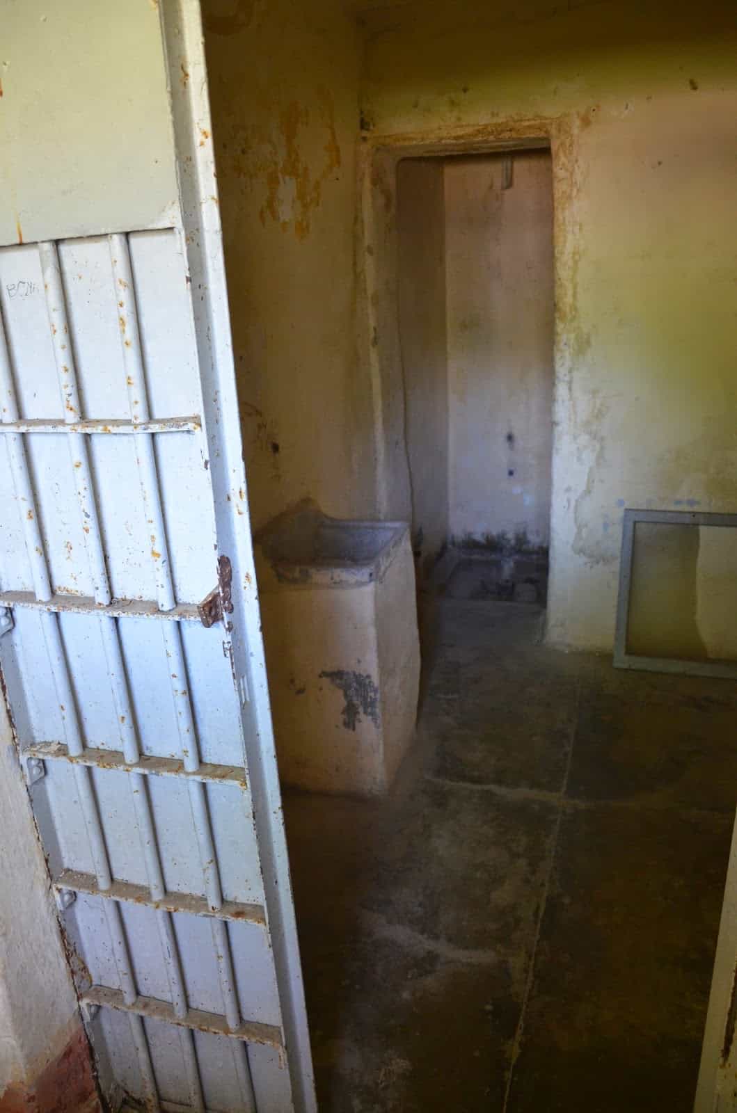 Cell in solitary confinement at Sinop Prison in Turkey