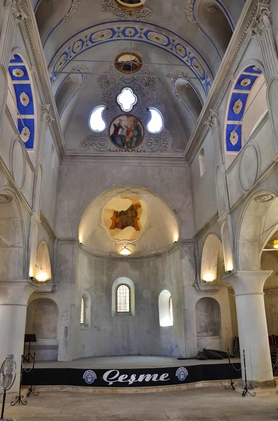 Agios Haralambos Church in Çeşme, Turkey
