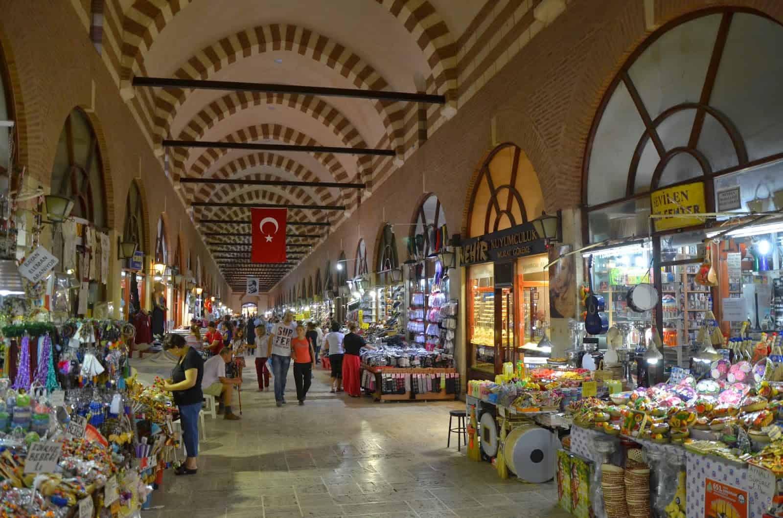 Ali Pasha Bazaar in Edirne, Turkey