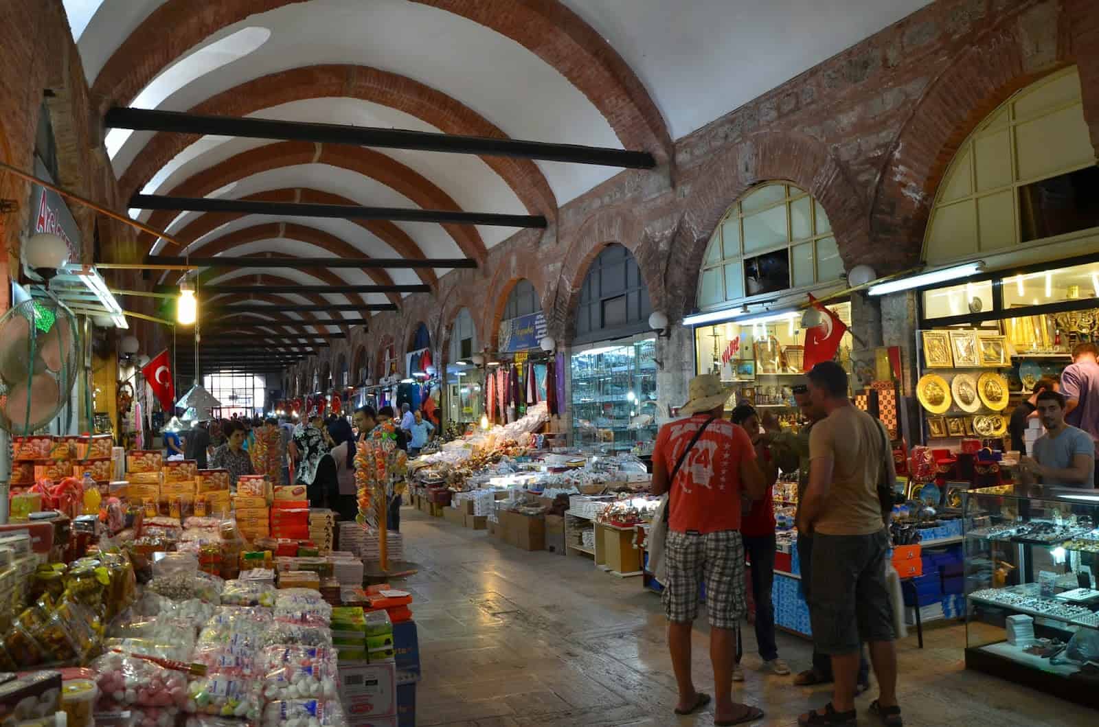 Arasta Bazaar at Selimiye Mosque in Edirne, Turkey