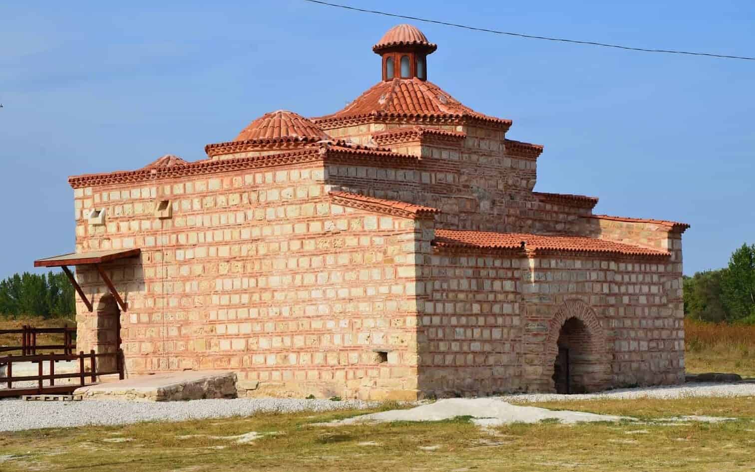 Sand Pavilion Hamam at Edirne Palace outside the city center of Edirne, Turkey